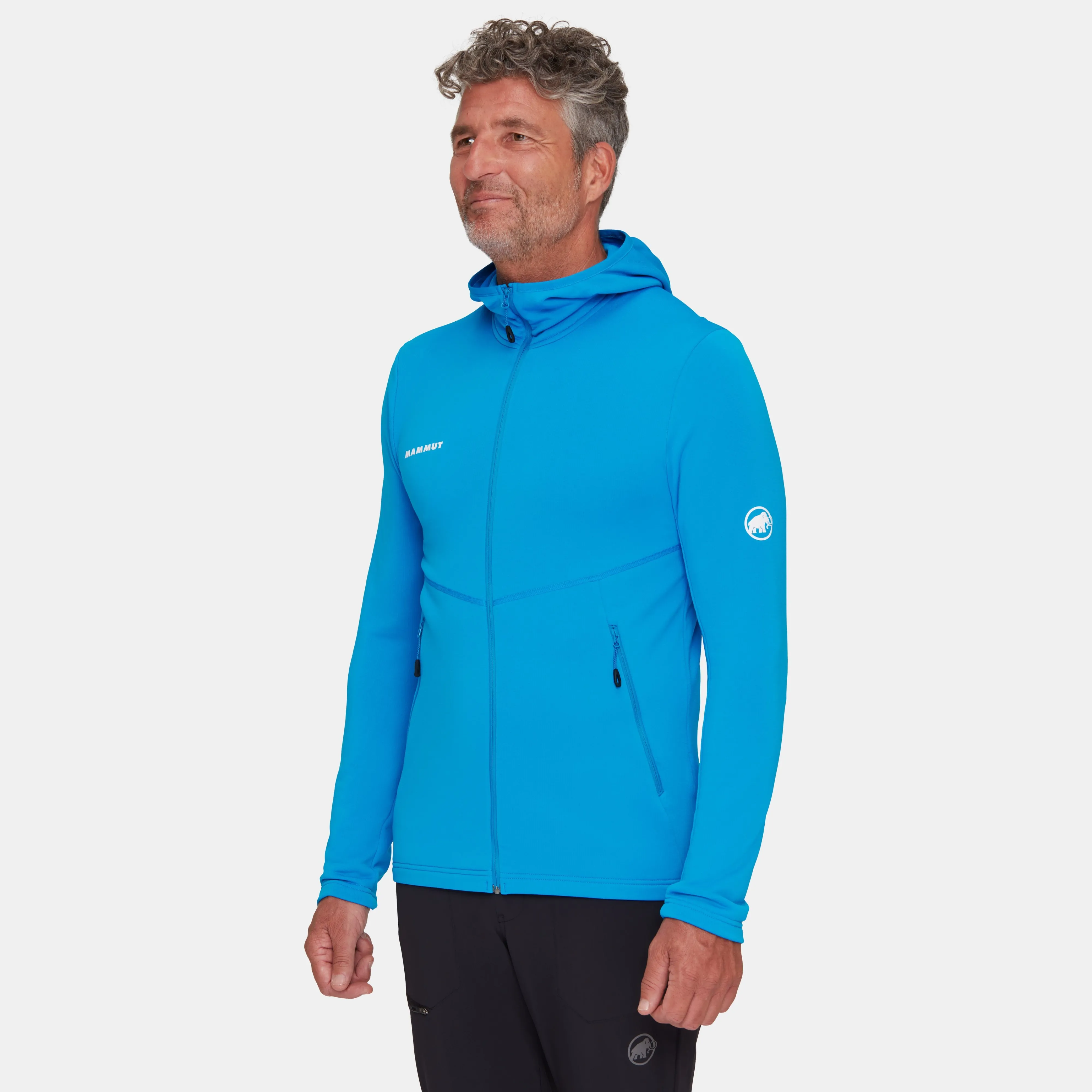 Mammut Aconcagua Light ML Hooded Jacket Men Glacierblue Fashion