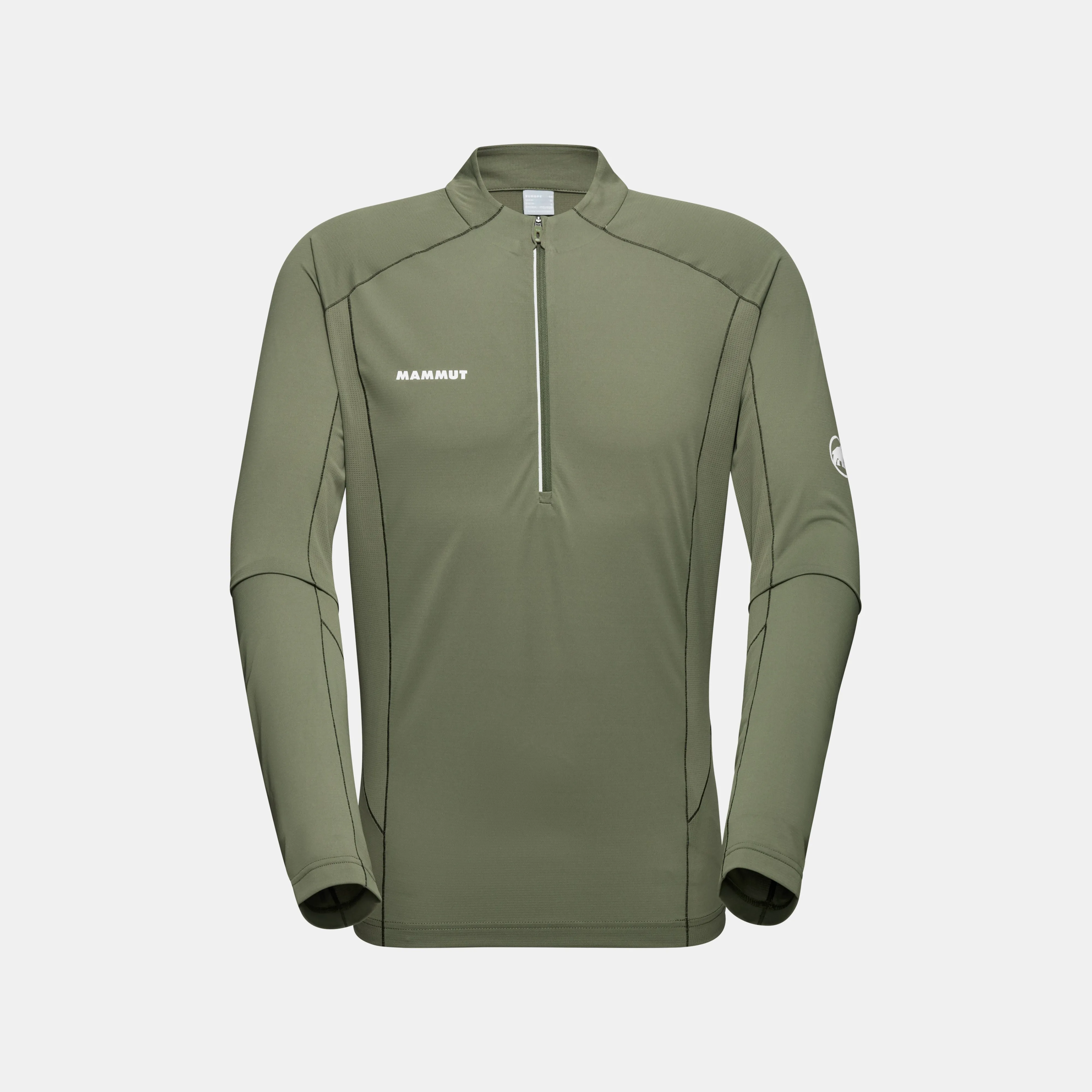 Mammut Aenergy FL Half Zip Longsleeve Men Marsh Hot