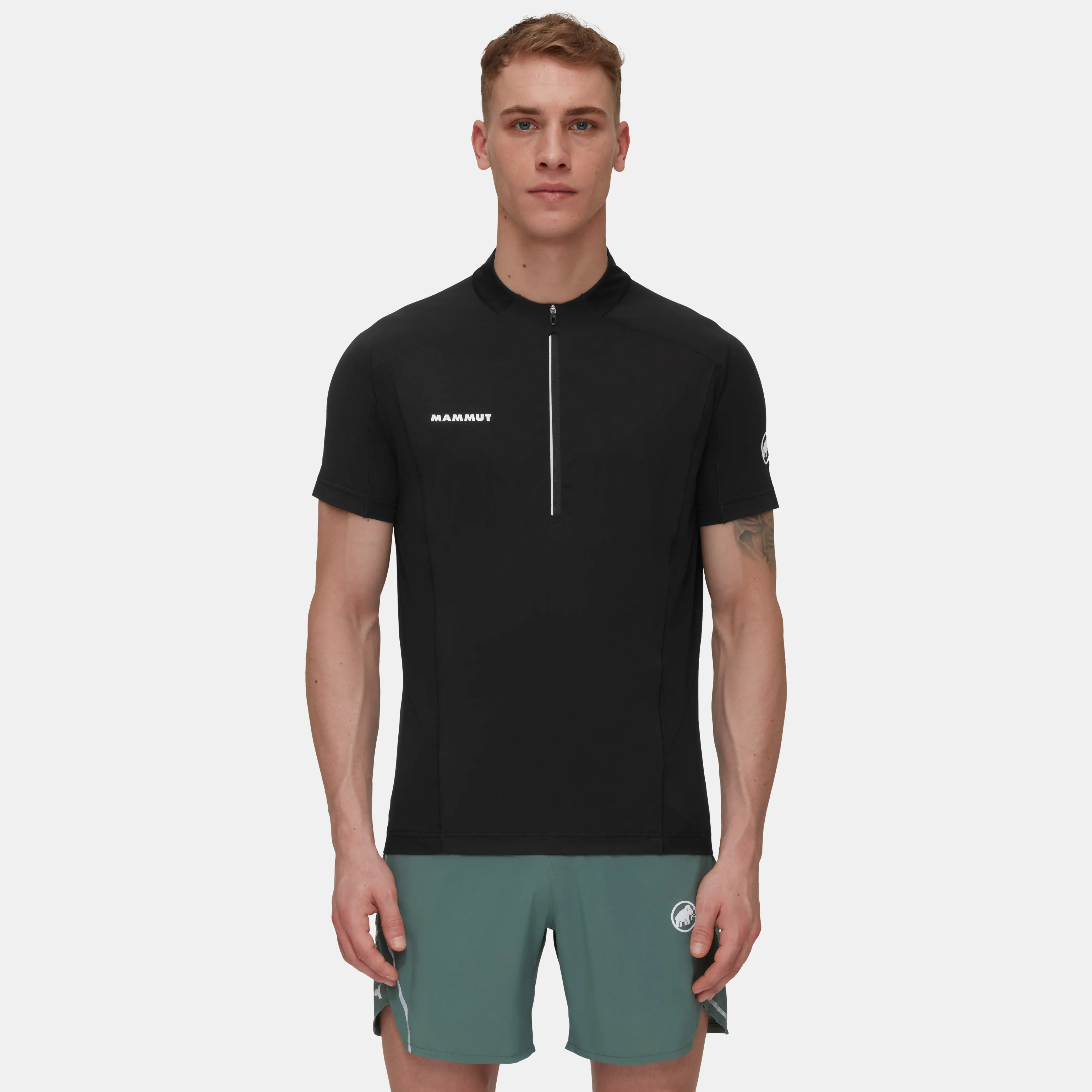 Mammut Aenergy FL Half Zip T-Shirt Men Black Sale