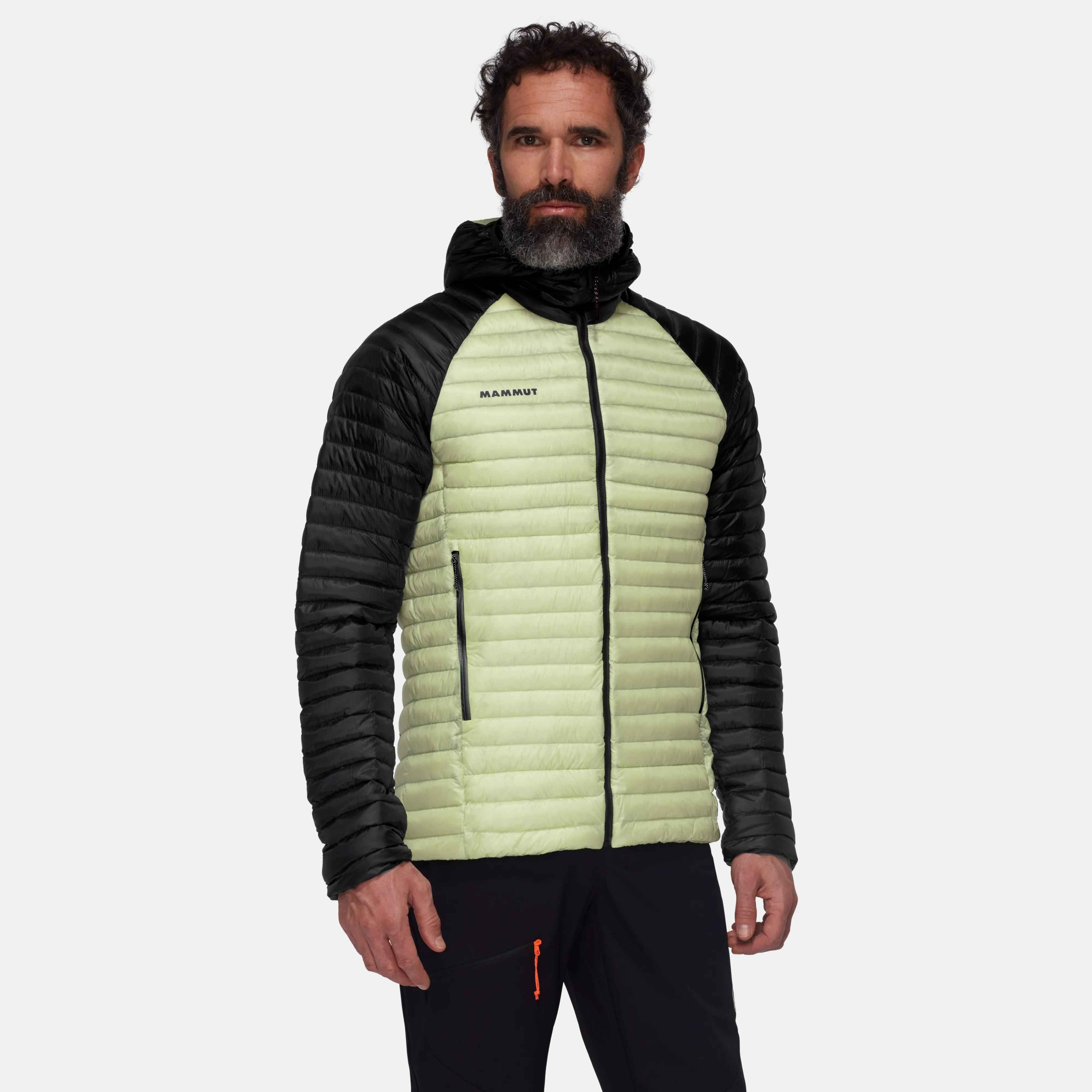 Mammut Aenergy IN Hooded Jacket Men Neolime-black Fashion