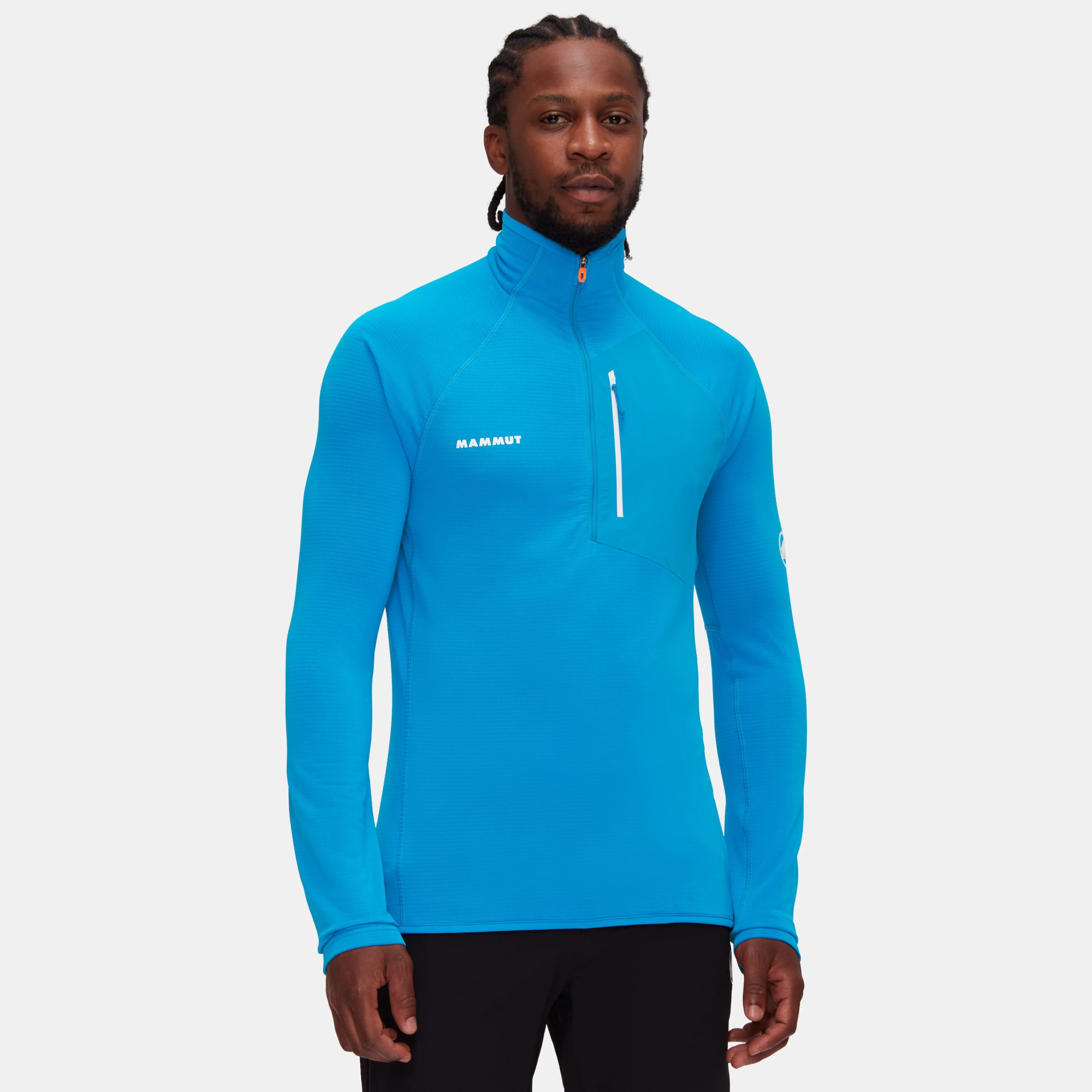 Mammut Aenergy Light ML Half Zip Pull Men Glacierblue Cheap