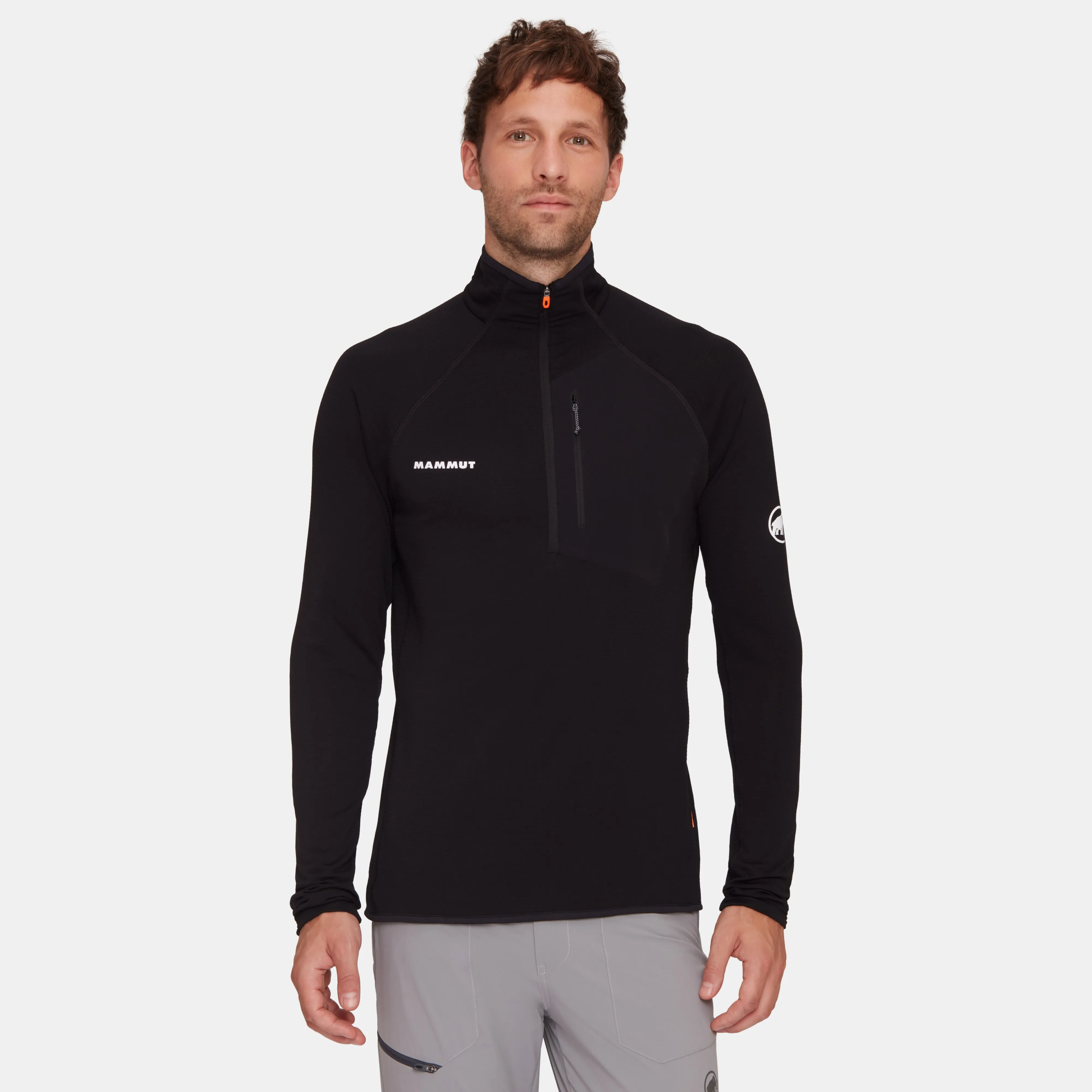 Mammut Aenergy Light ML Half Zip Pull Men Black Cheap