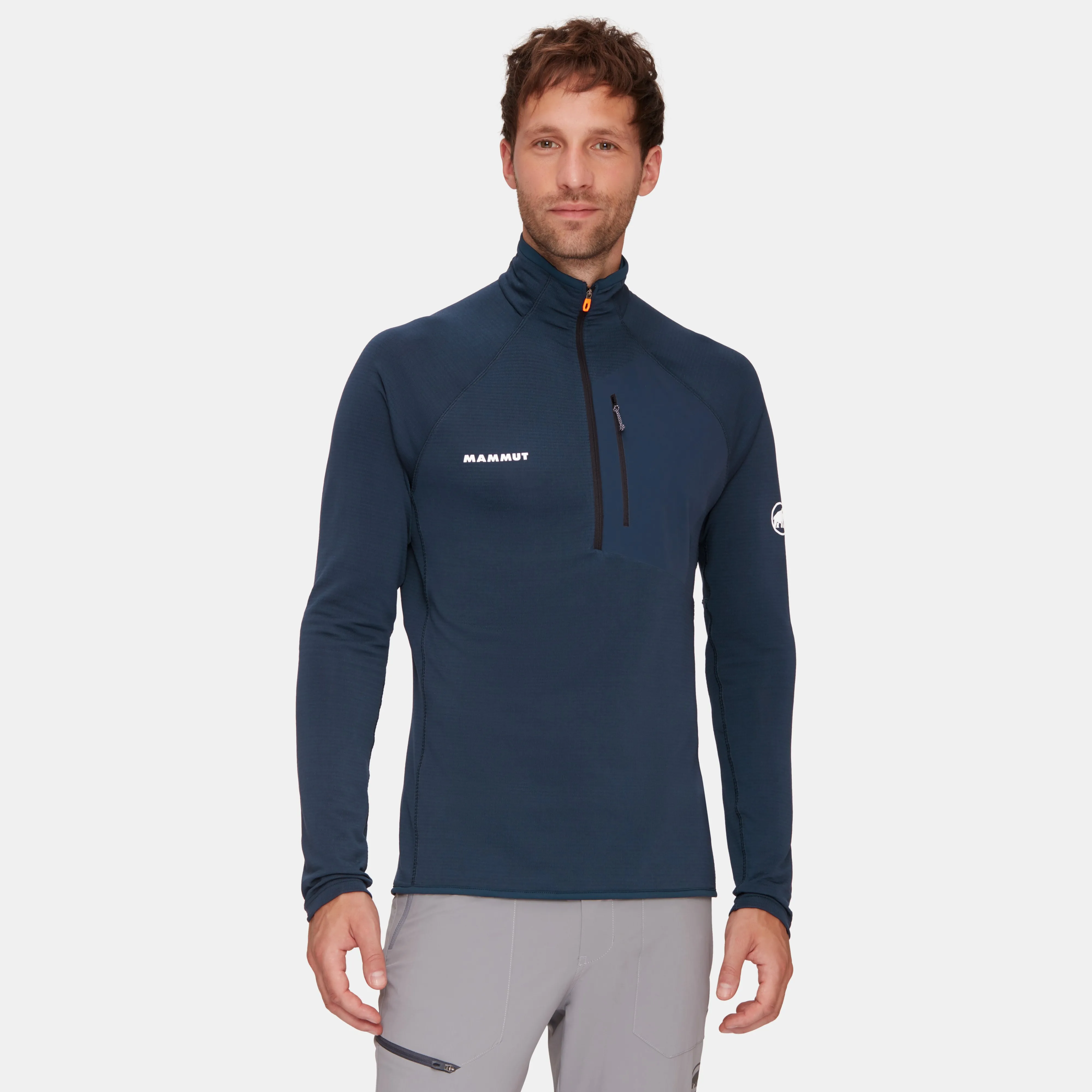 Mammut Aenergy Light ML Half Zip Pull Men Marine Best