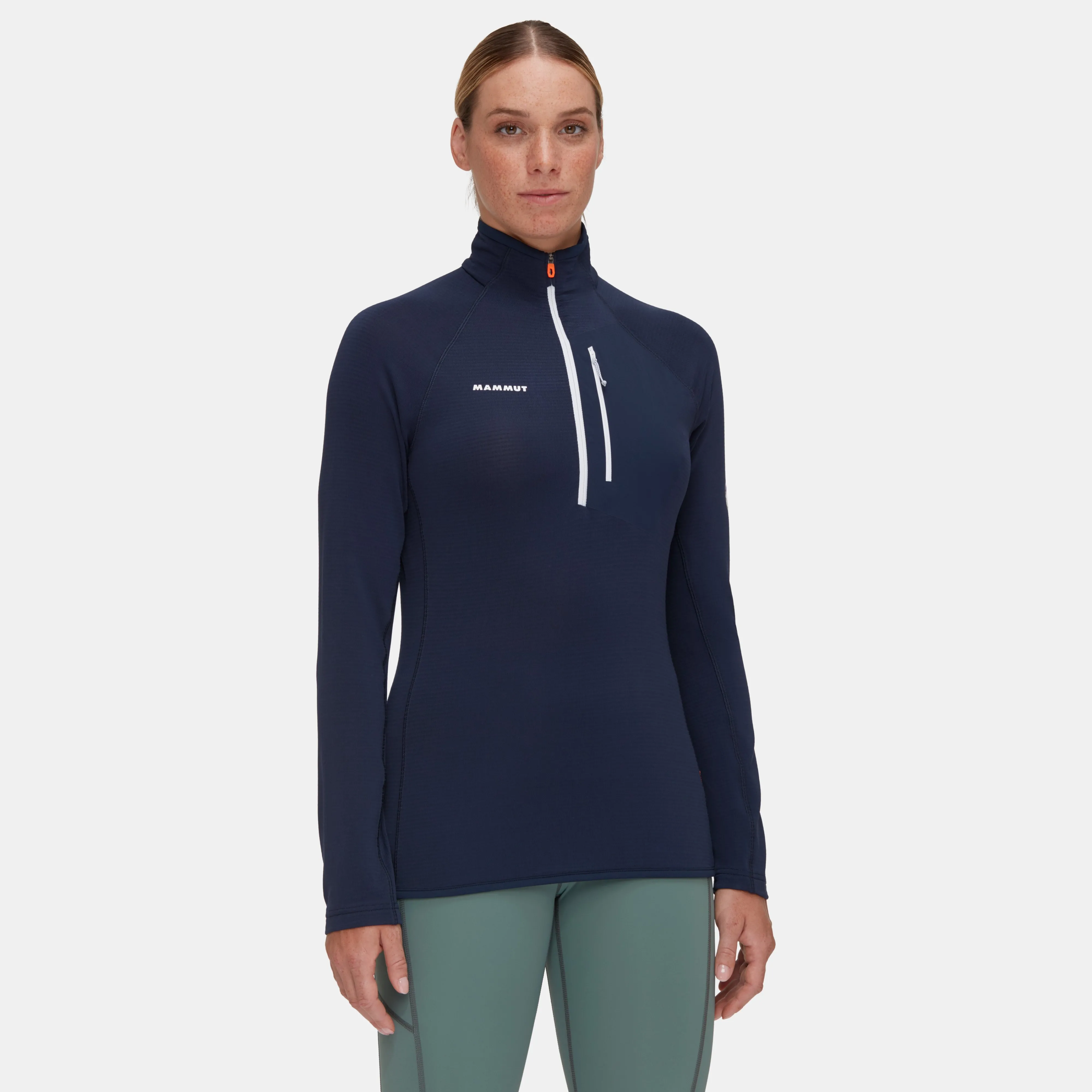 Mammut Aenergy Light ML Half Zip Pull Women Marine Cheap