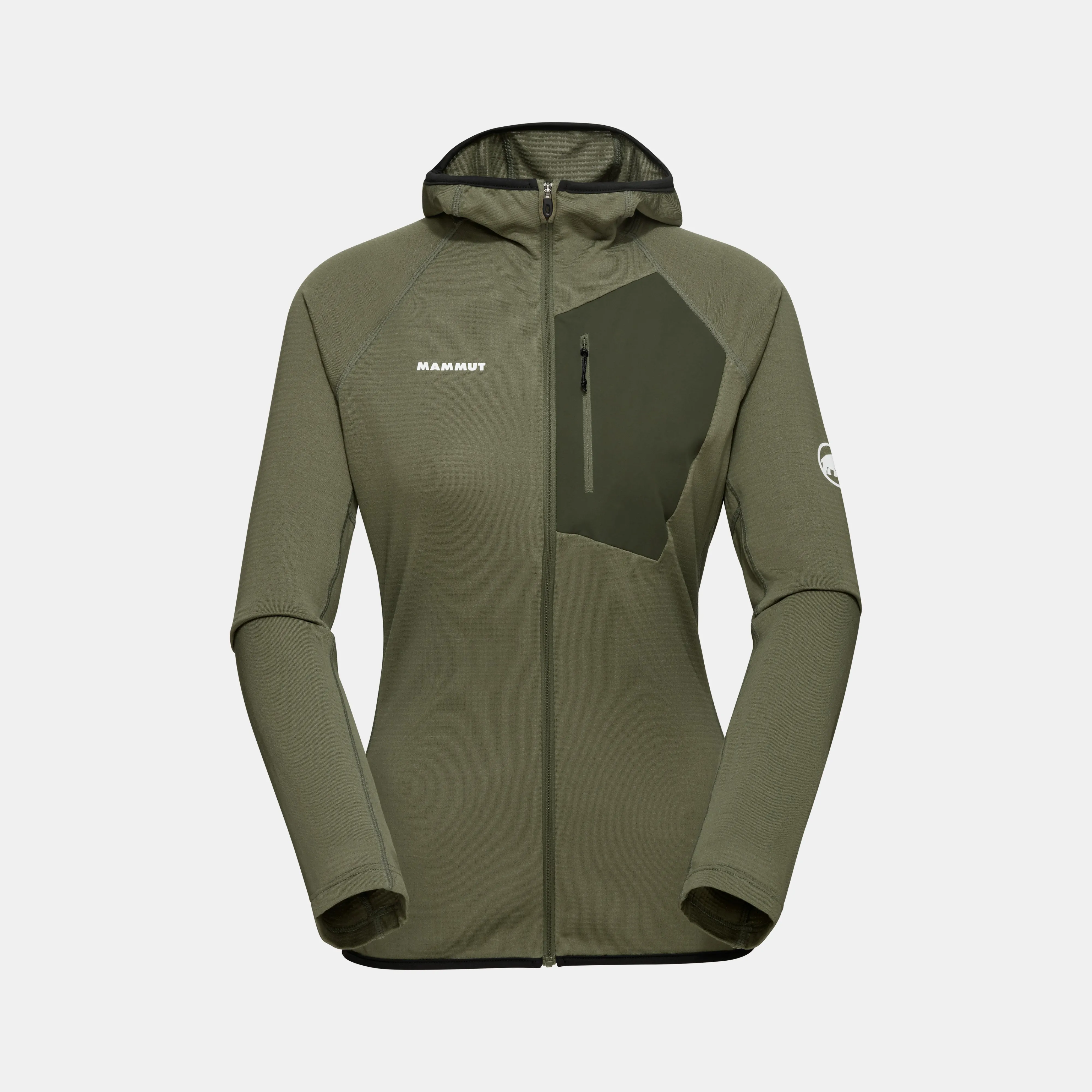 Mammut Aenergy Light ML Hooded Jacket Women Marsh-darkmarsh Discount