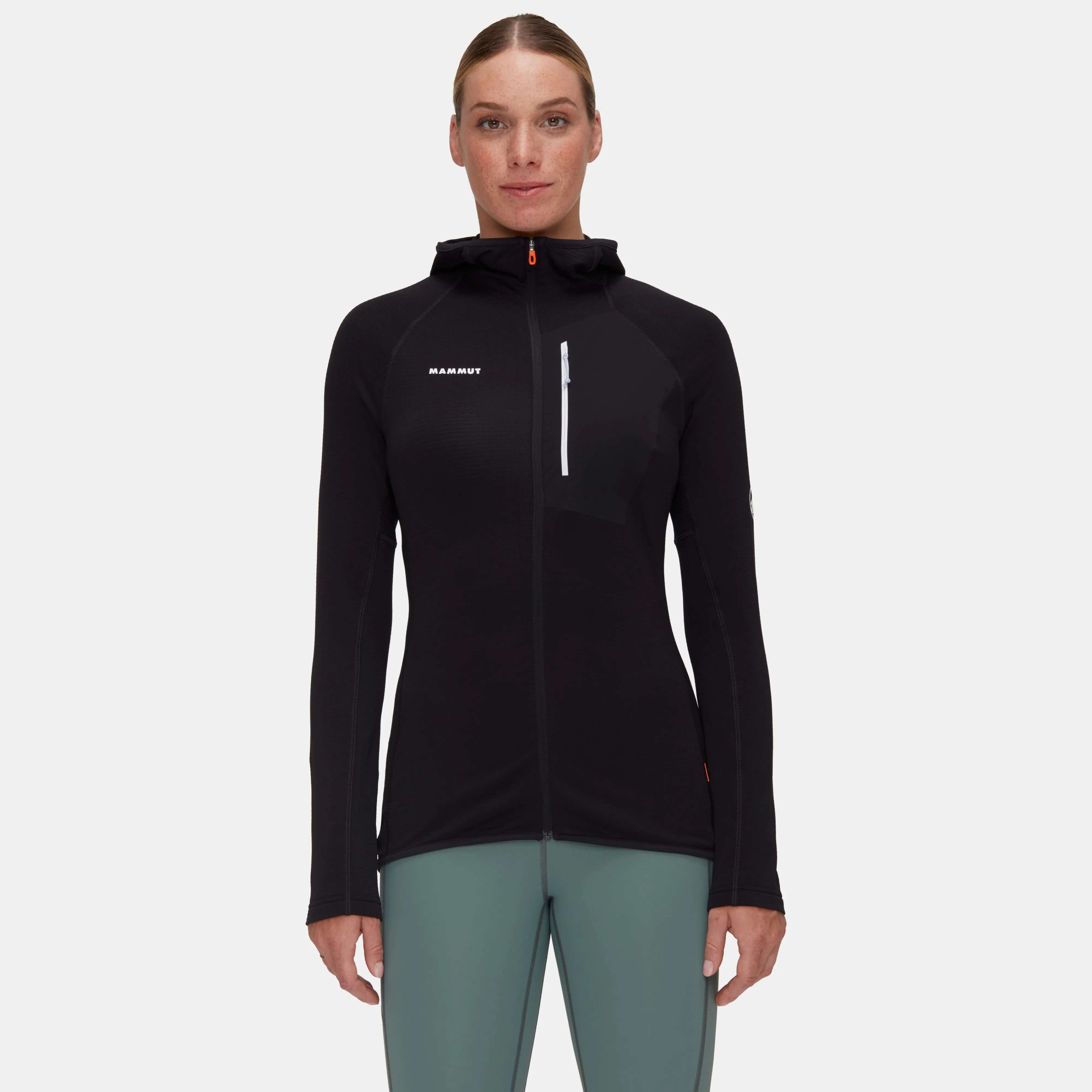 Mammut Aenergy Light ML Hooded Jacket Women Black Fashion