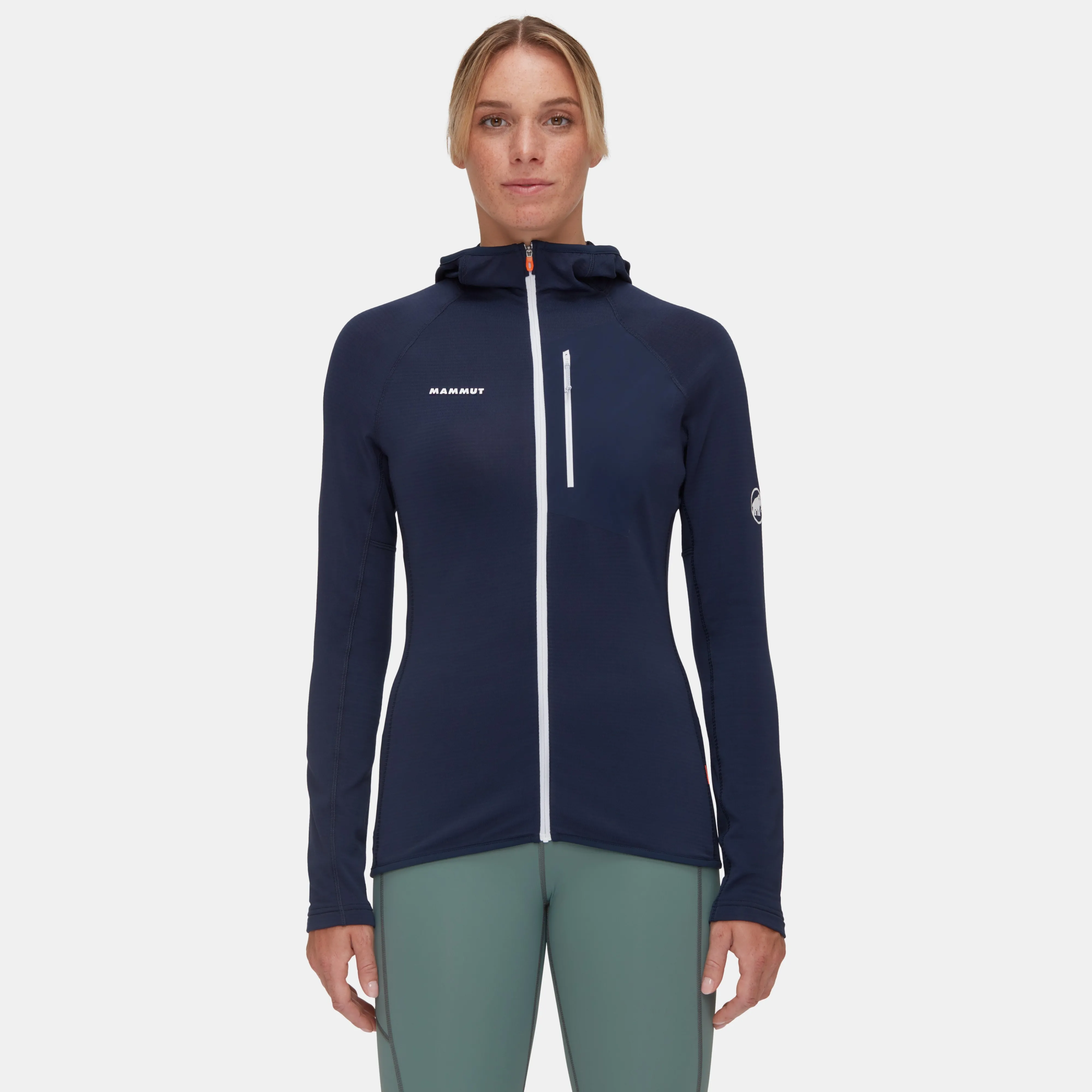 Mammut Aenergy Light ML Hooded Jacket Women Marine Shop