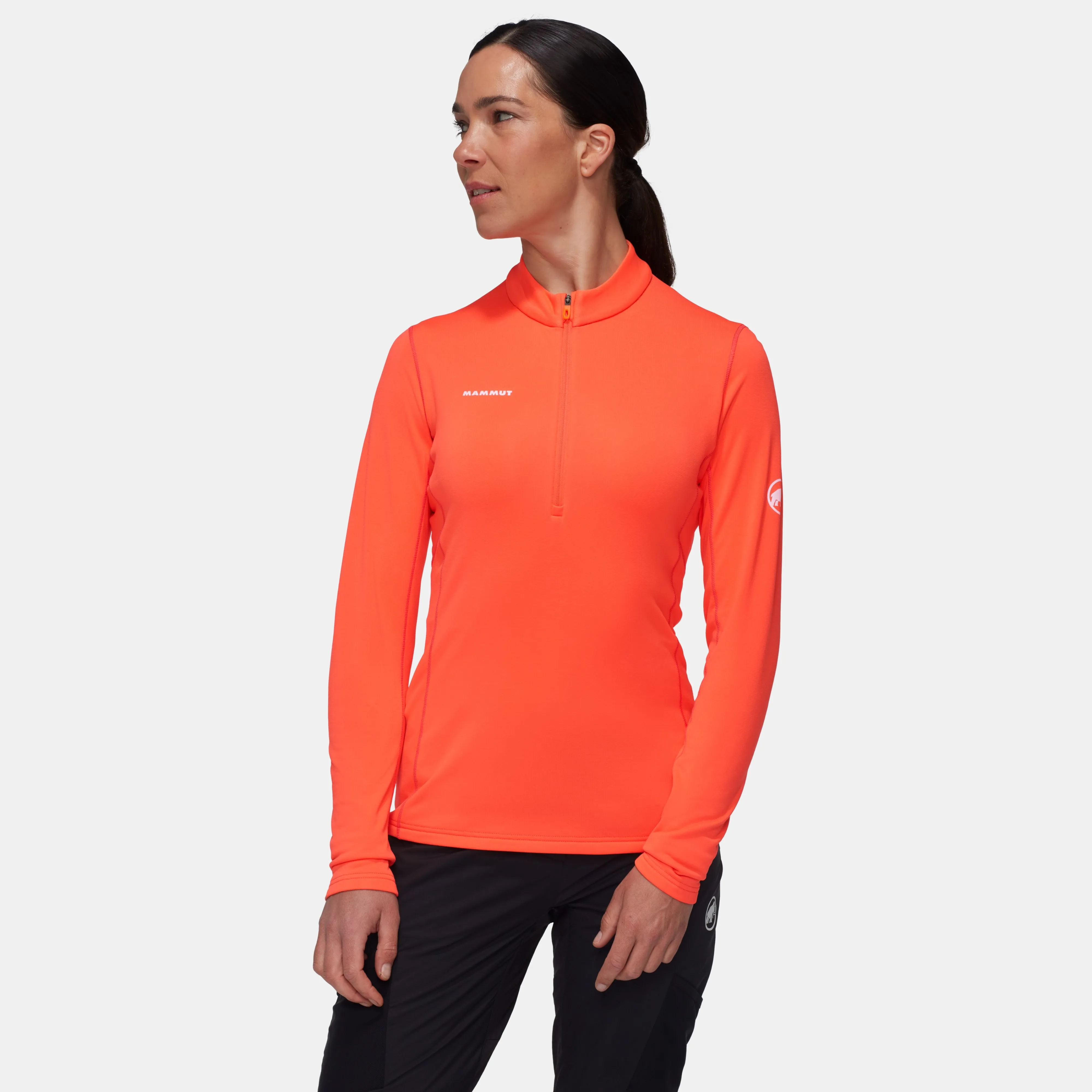 Mammut Aenergy ML Half Zip Pull Women Peach Outlet