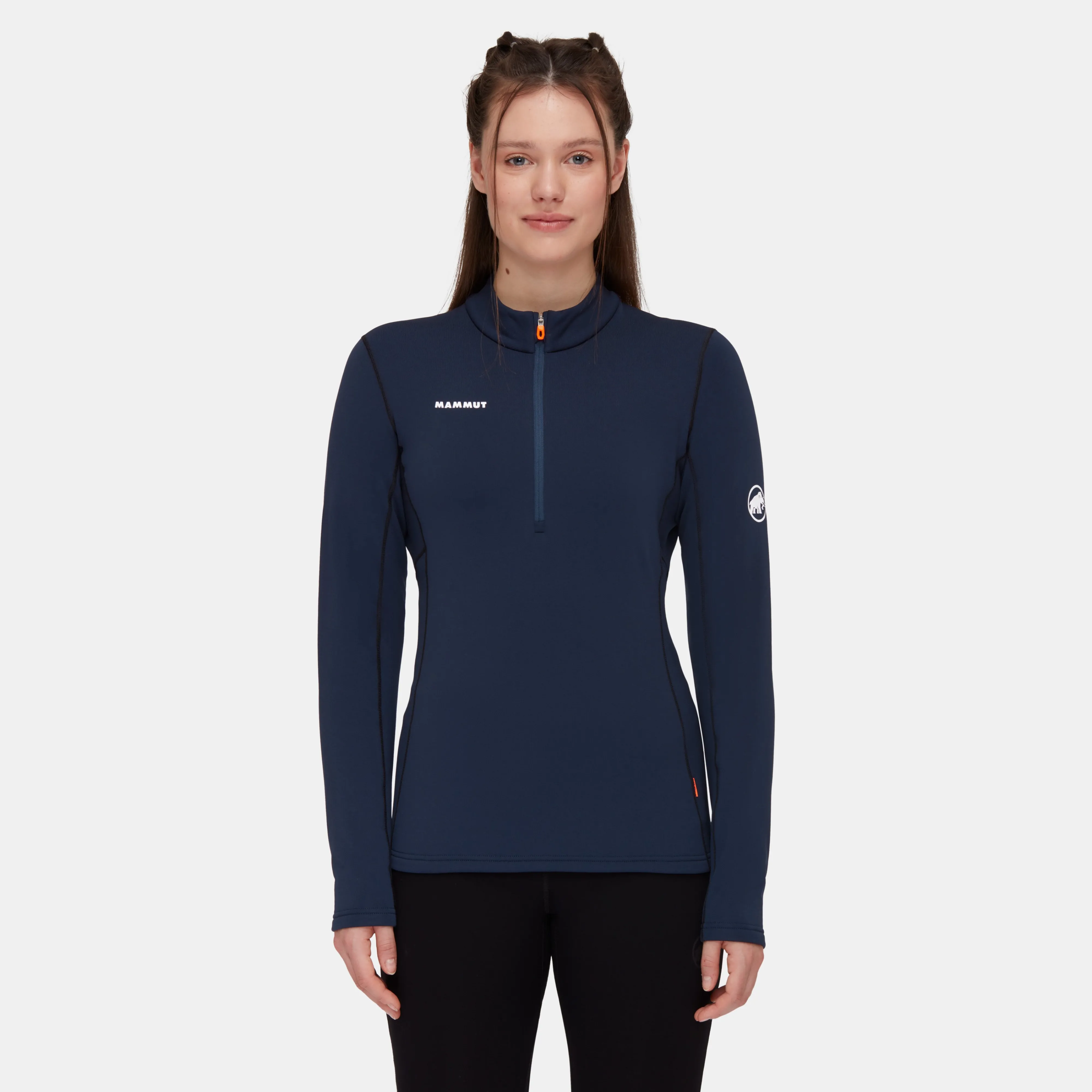 Mammut Aenergy ML Half Zip Pull Women Marine-black Discount