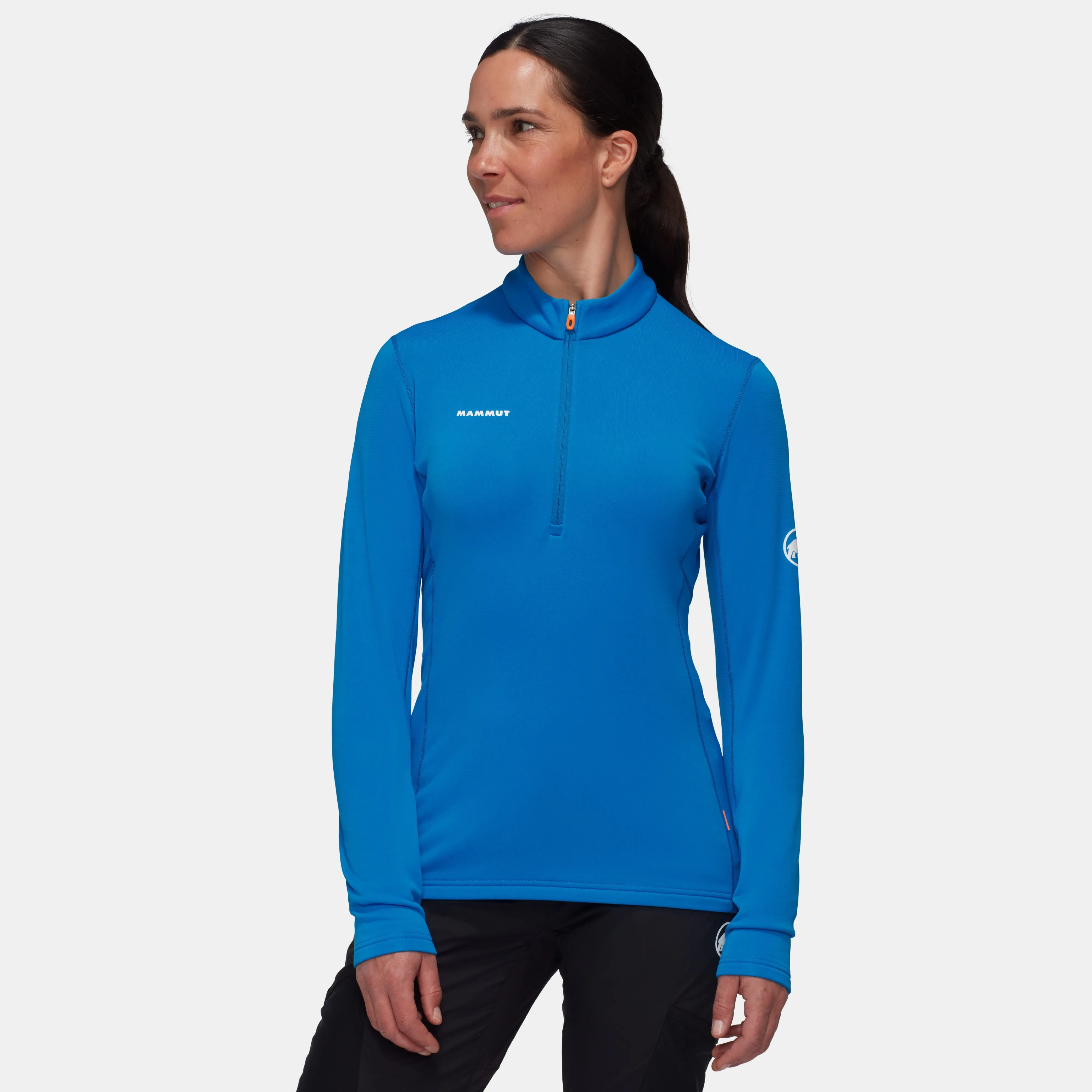 Mammut Aenergy ML Half Zip Pull Women Glacierblue Sale