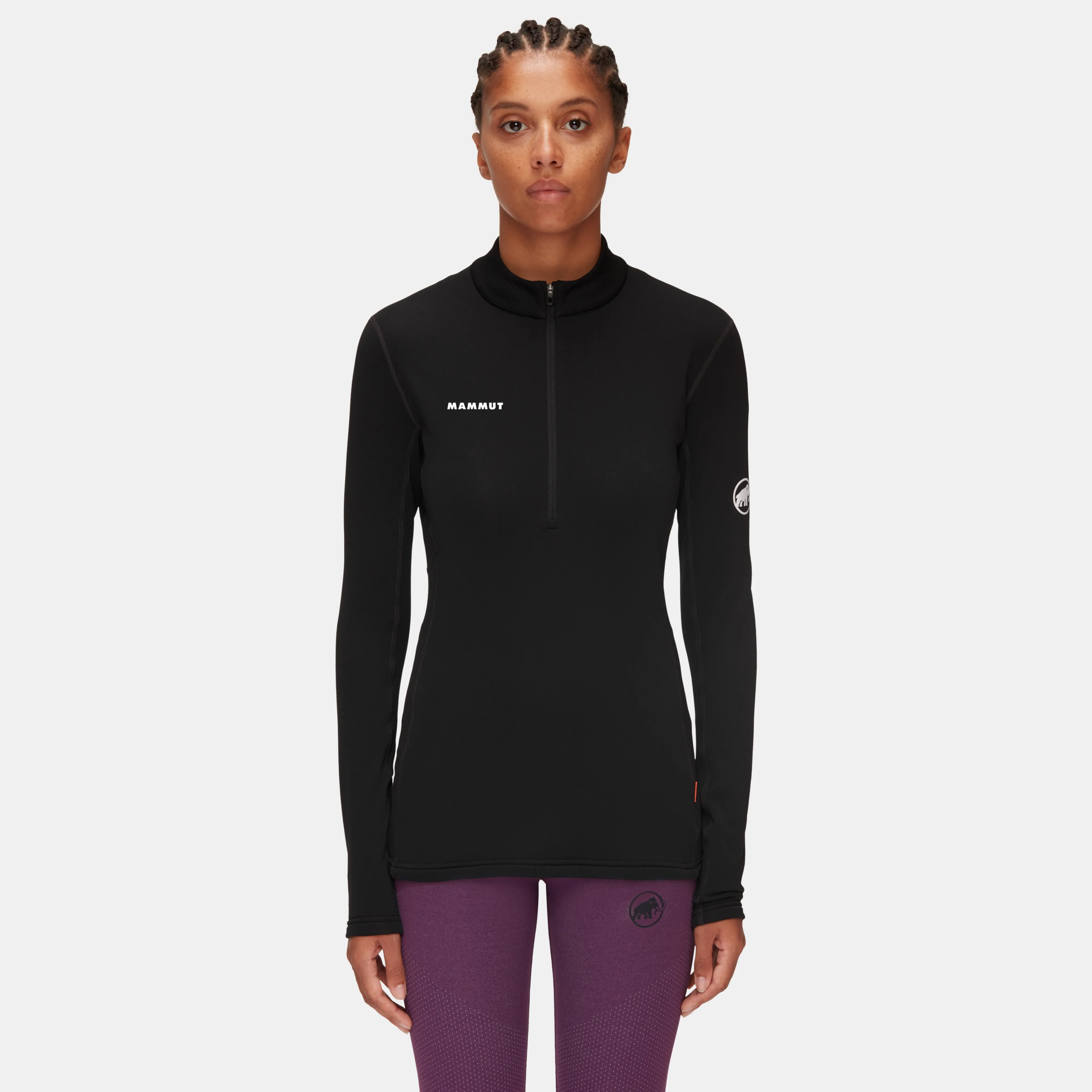 Mammut Aenergy ML Half Zip Pull Women Black Cheap