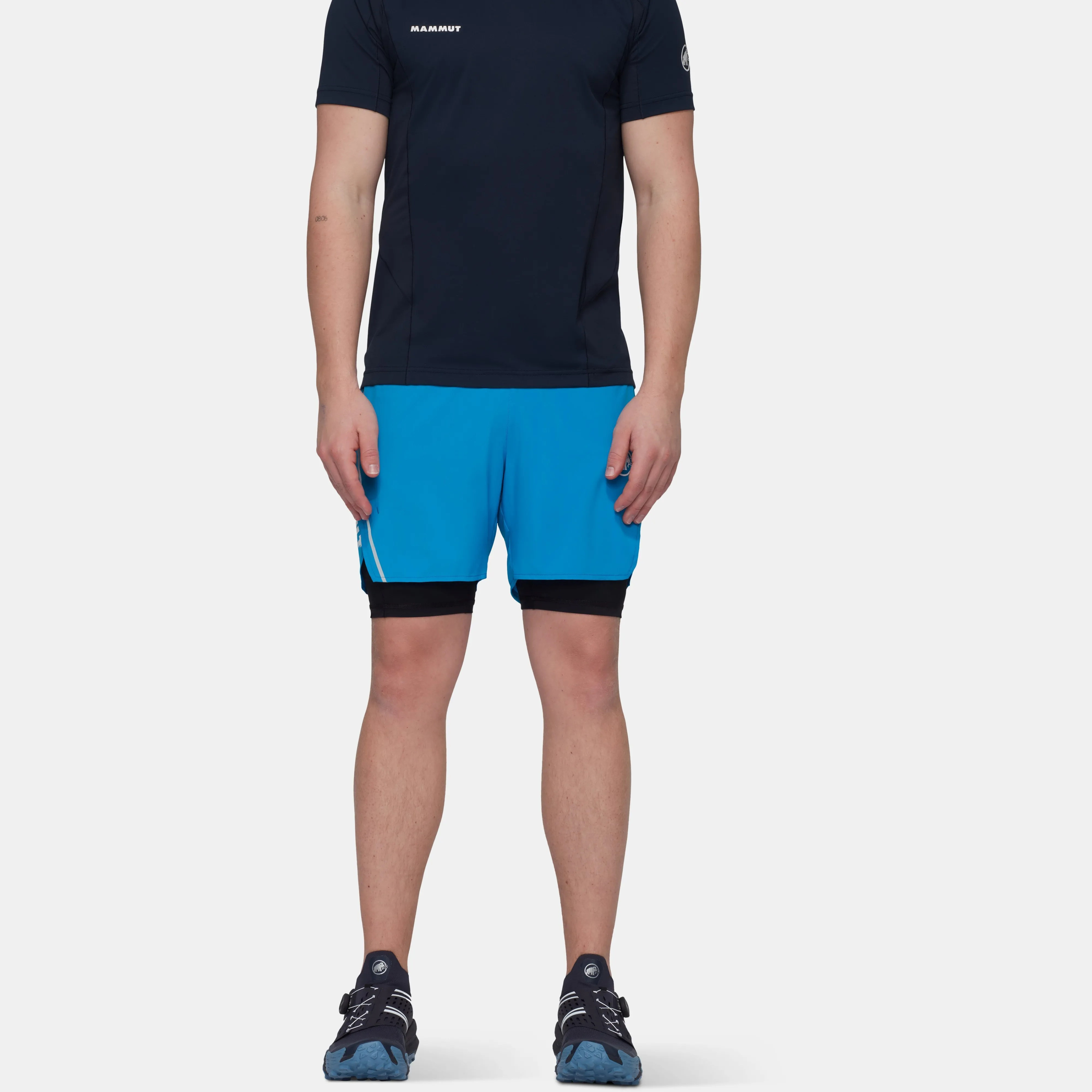 Mammut Aenergy TR 2 in 1 Shorts Men Glacierblue-black Fashion