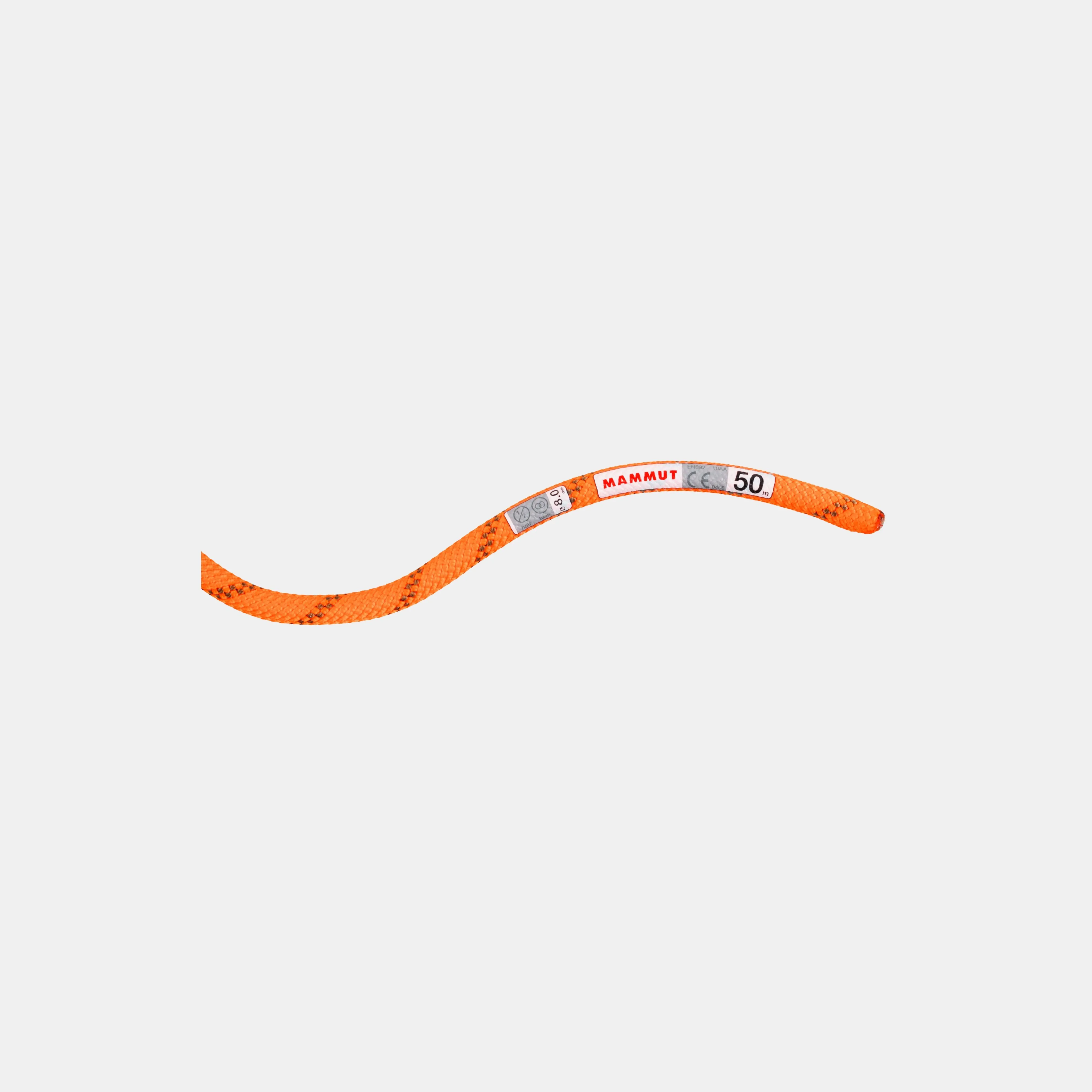 Mammut 8.0 Alpine Dry Rope DryStandard,safetyorange-boa Clearance