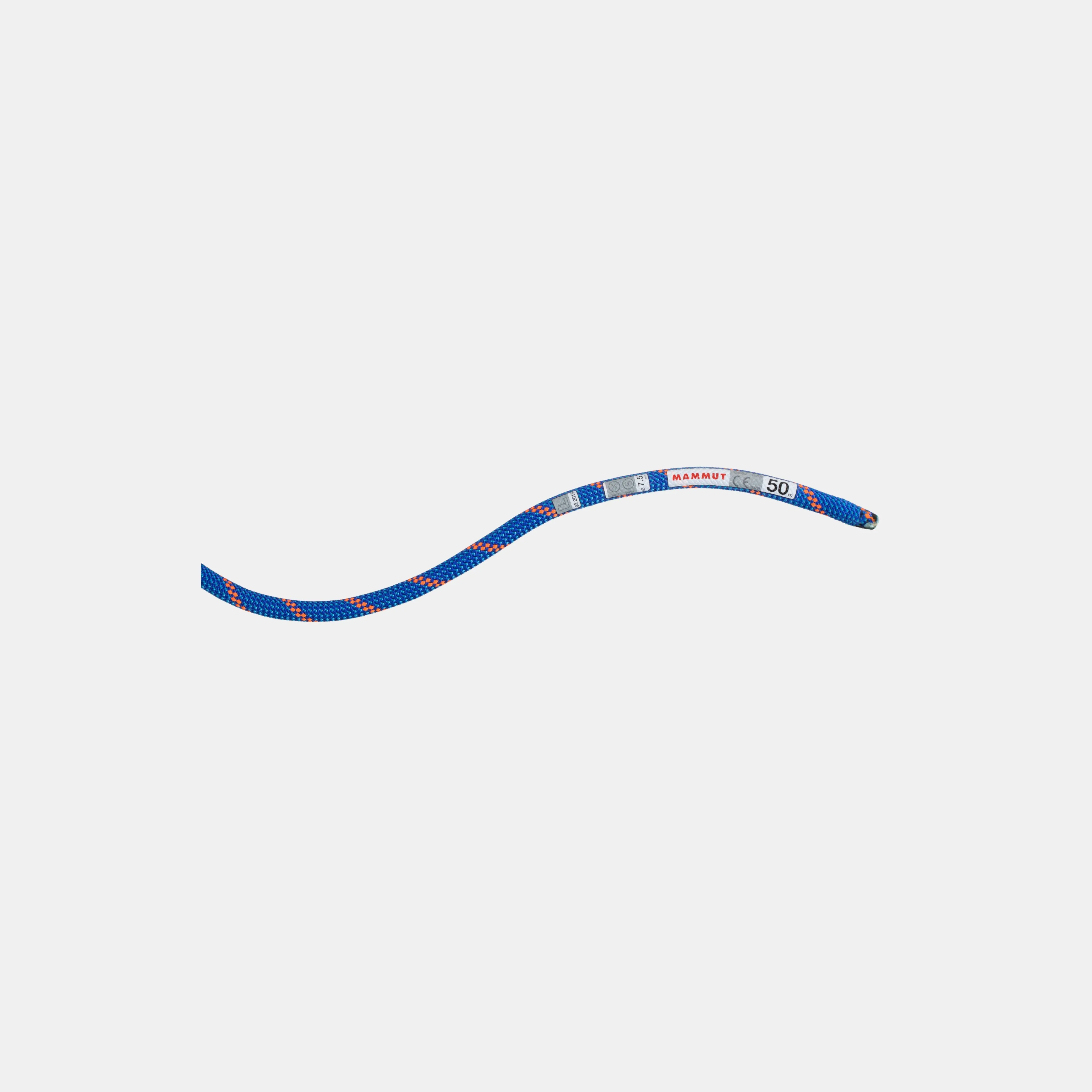 Mammut 7.5 Alpine Sender Dry Rope DryStandard,blue-safetyorange Outlet