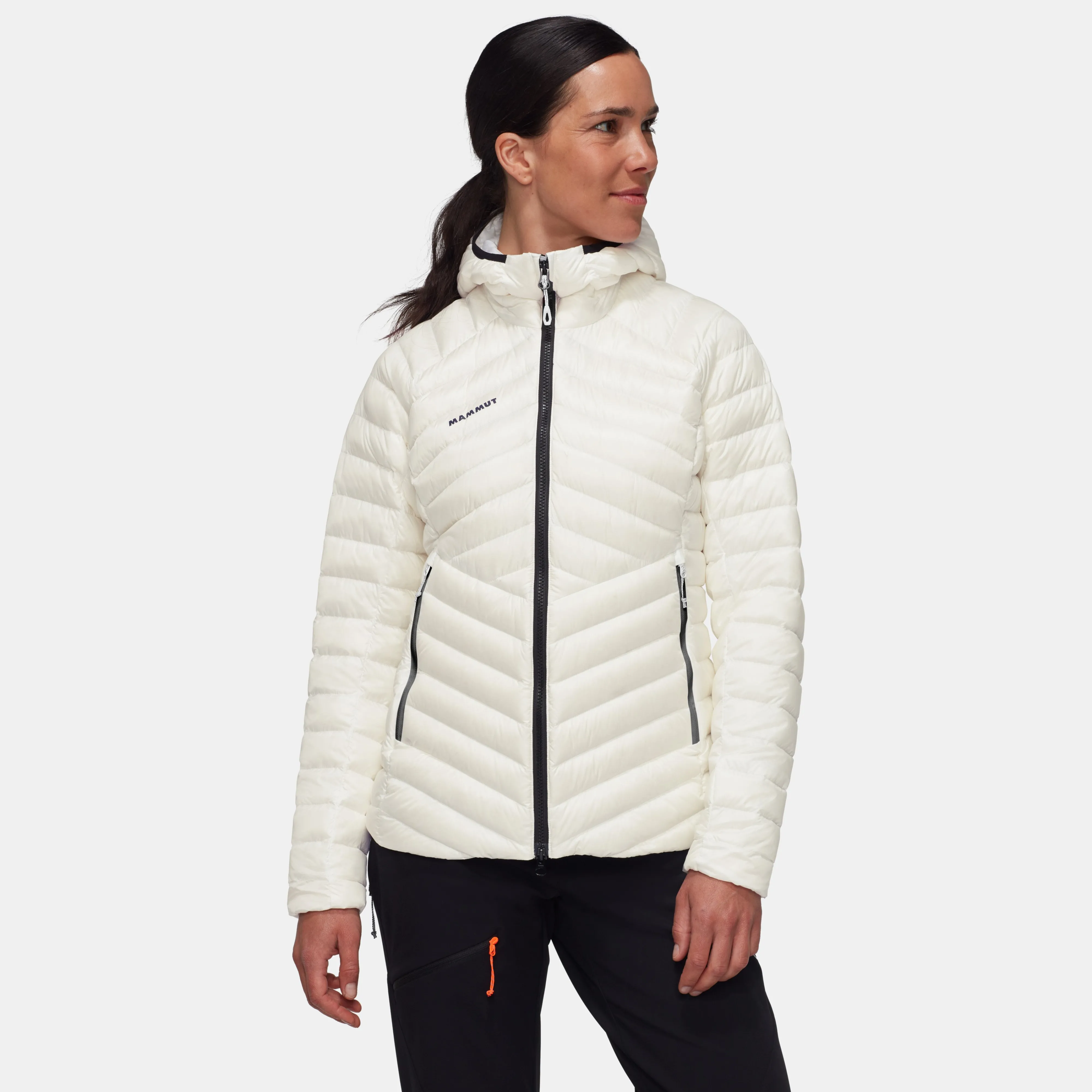 Mammut Broad Peak IN Hooded Jacket Women White Fashion