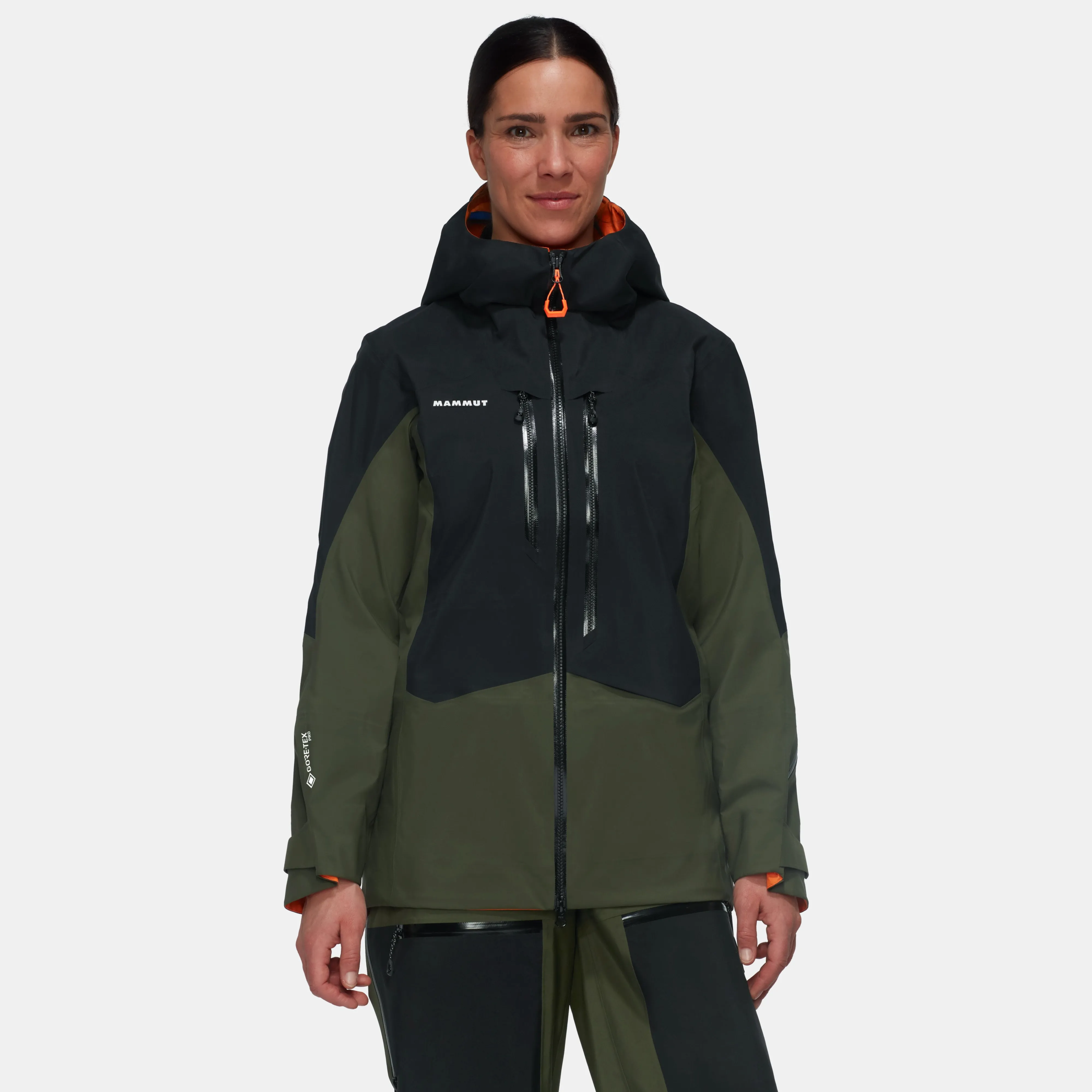 Mammut Eiger Free Advanced HS Hooded Jacket Women Darkmarsh-black Online