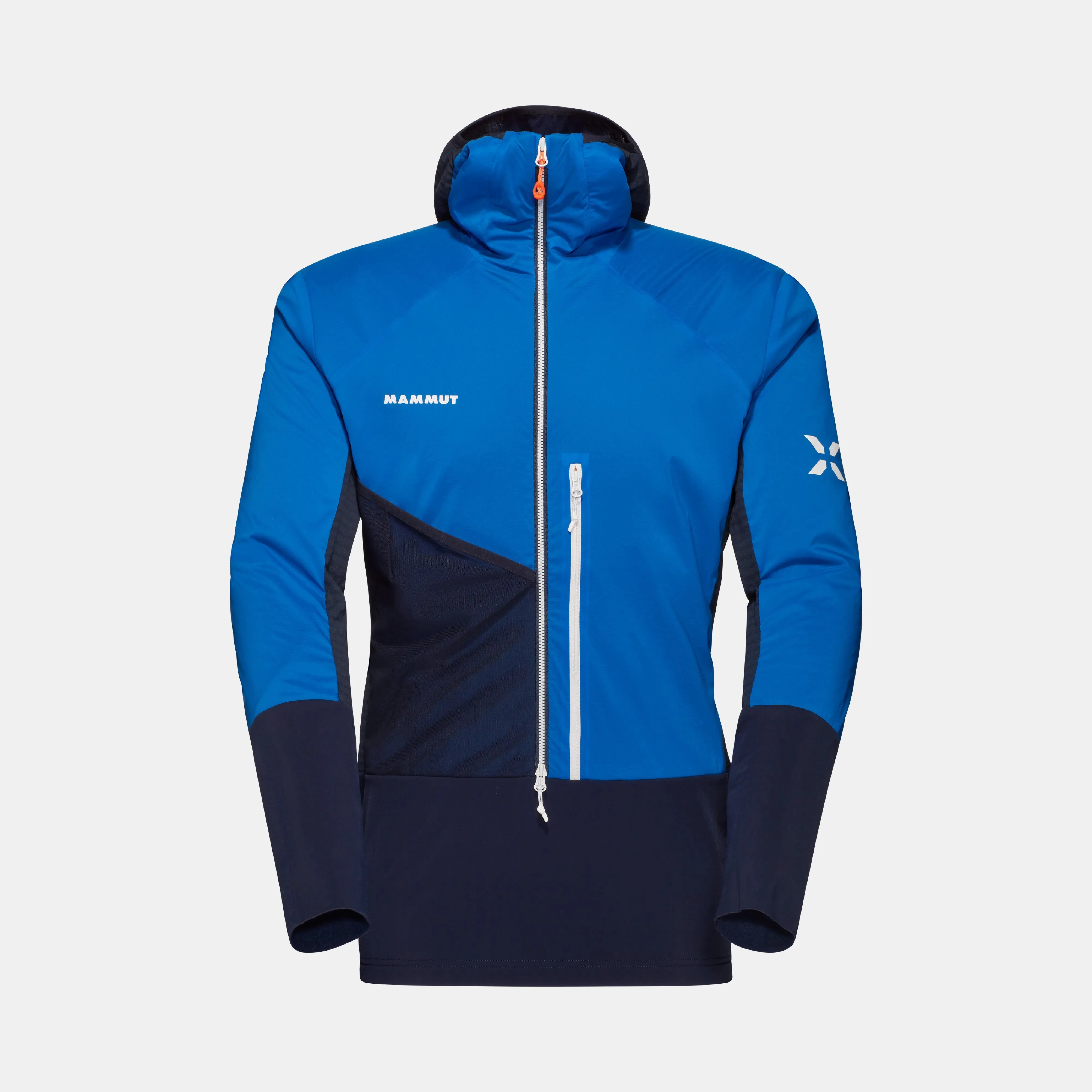 Mammut Eiger Speed ML Hybrid Half Zip Hoodie Men Azurit-night Sale