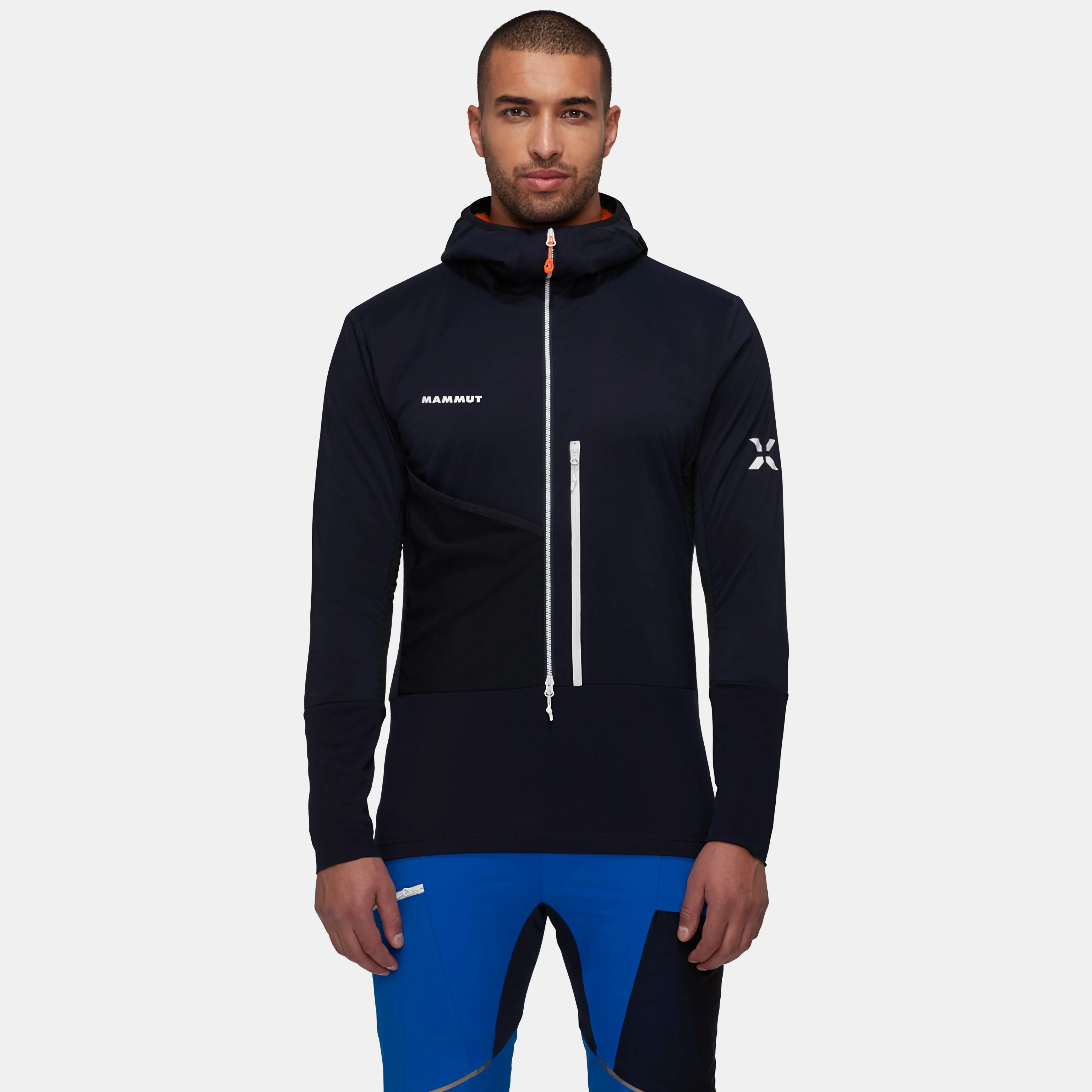 Mammut Eiger Speed ML Hybrid Half Zip Hoodie Men Night Best Sale