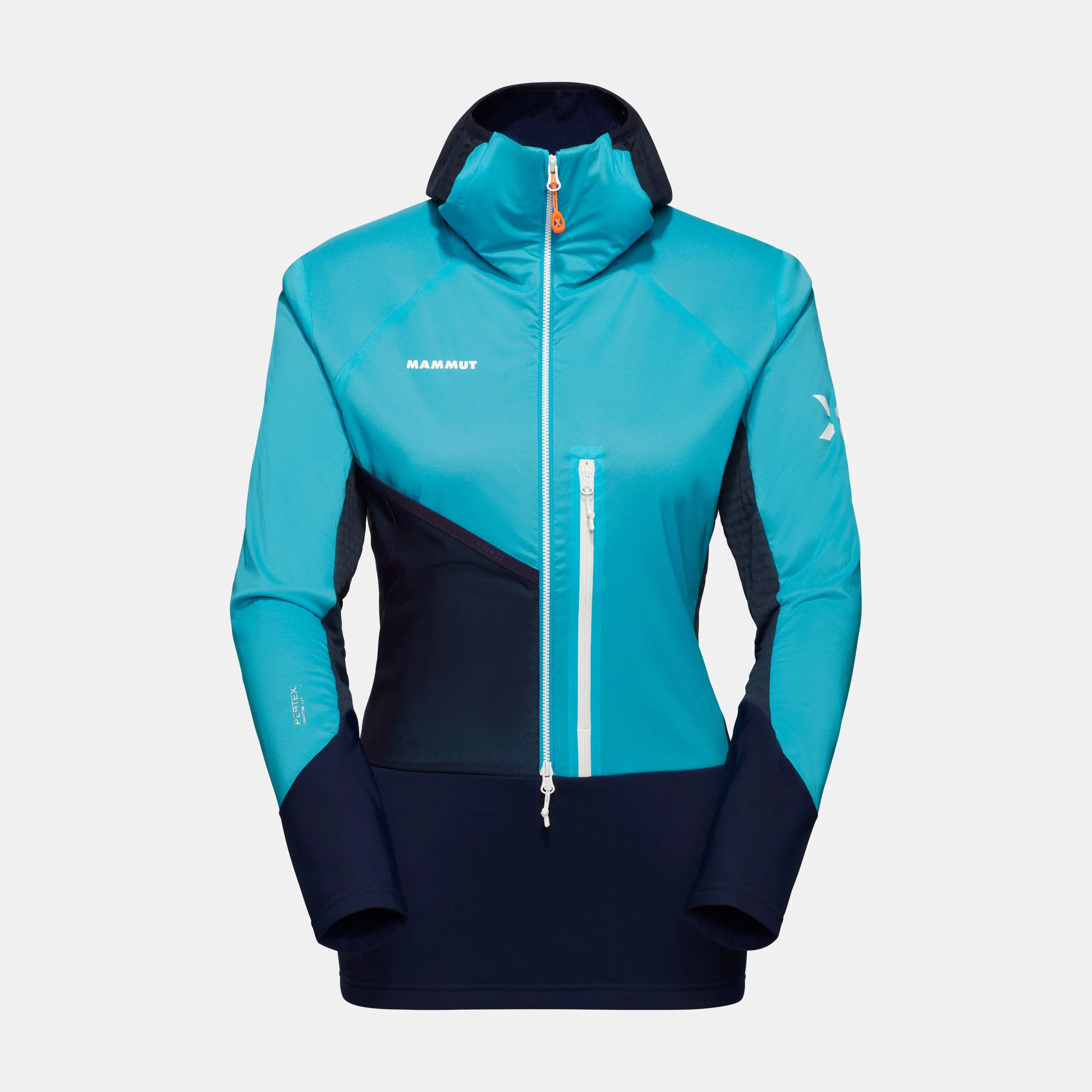 Mammut Eiger Speed ML Hybrid Half Zip Hoodie Women Sky-night New