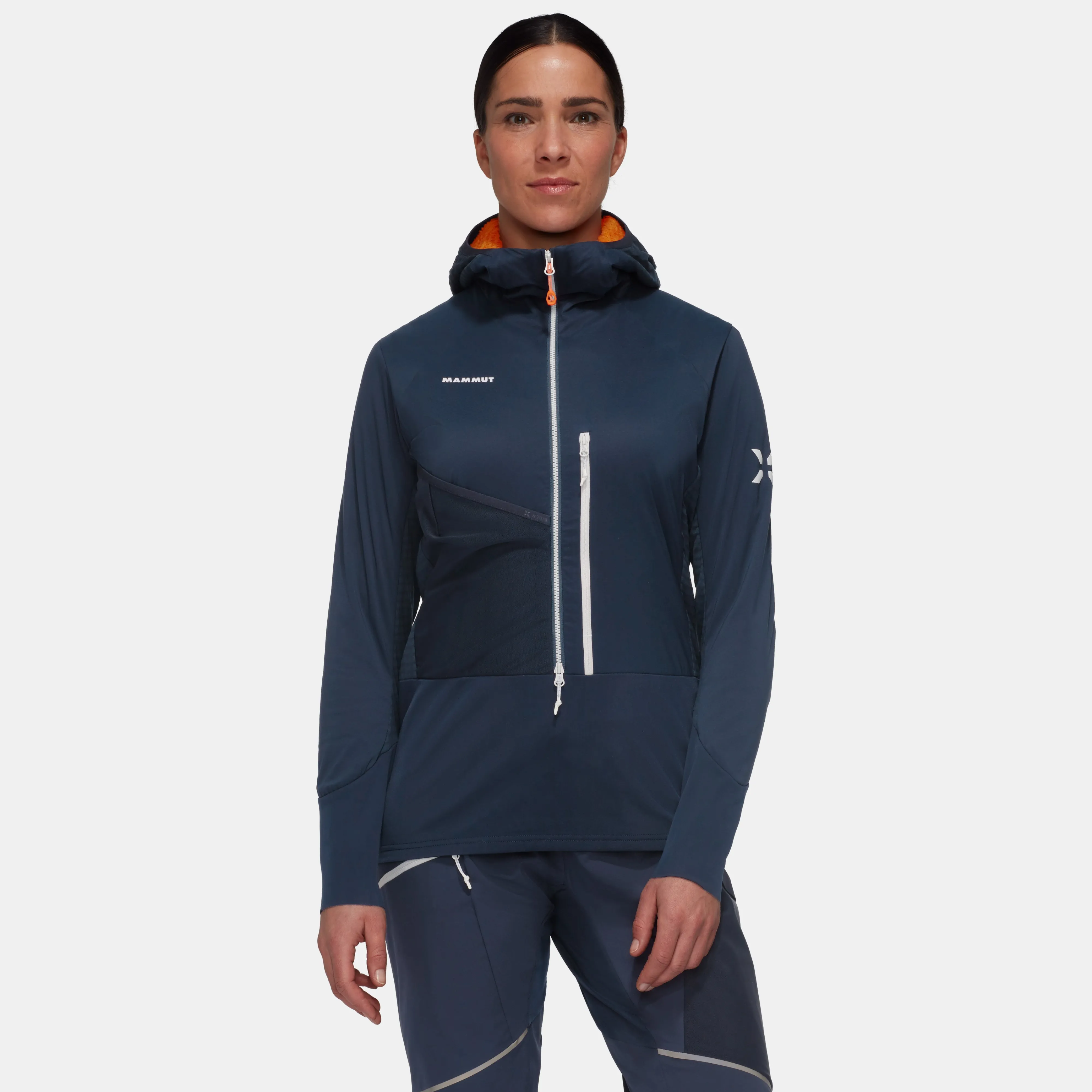 Mammut Eiger Speed ML Hybrid Half Zip Hoodie Women Night Discount