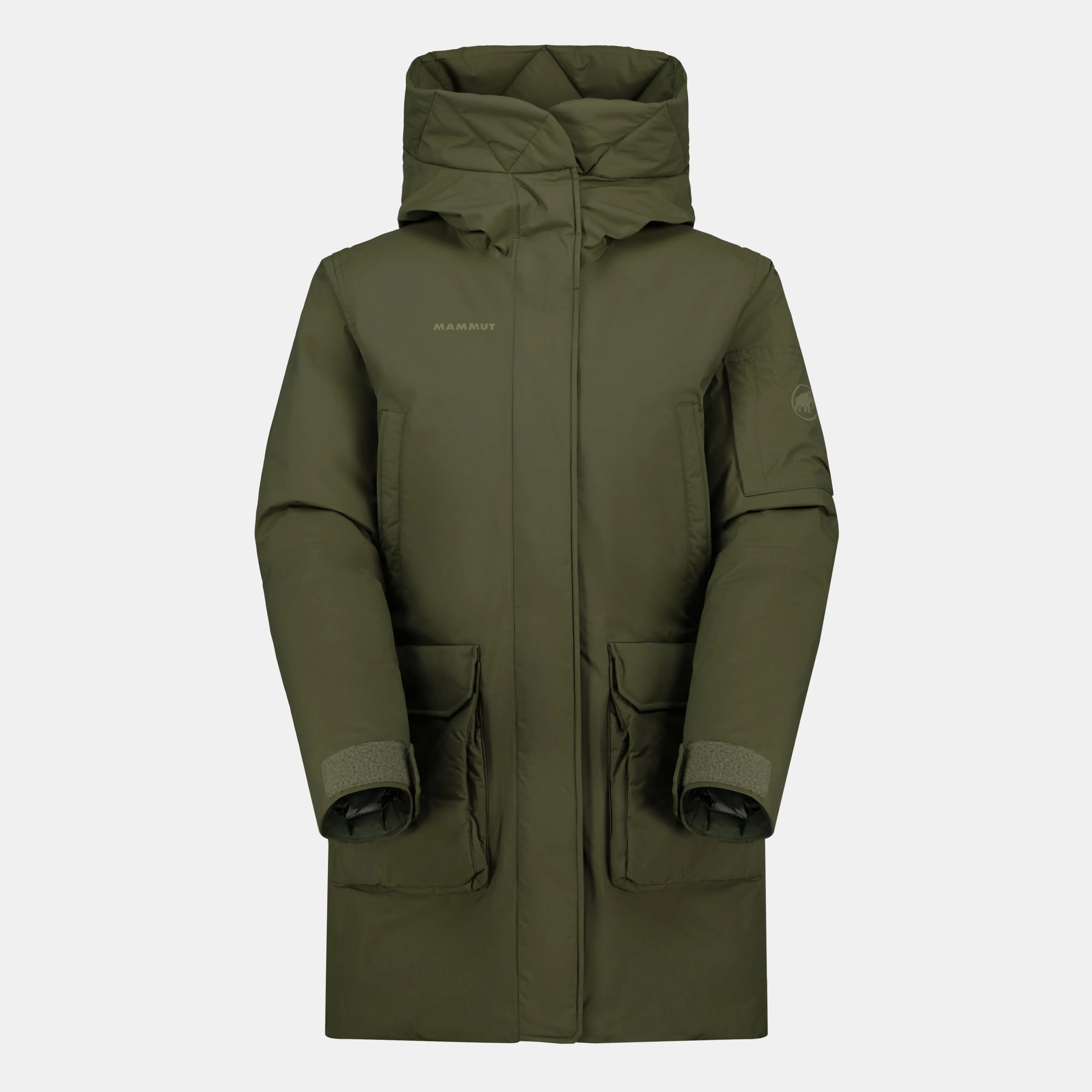 Mammut Floeberg HS Thermo Hooded Coat Women Darkmarsh Discount