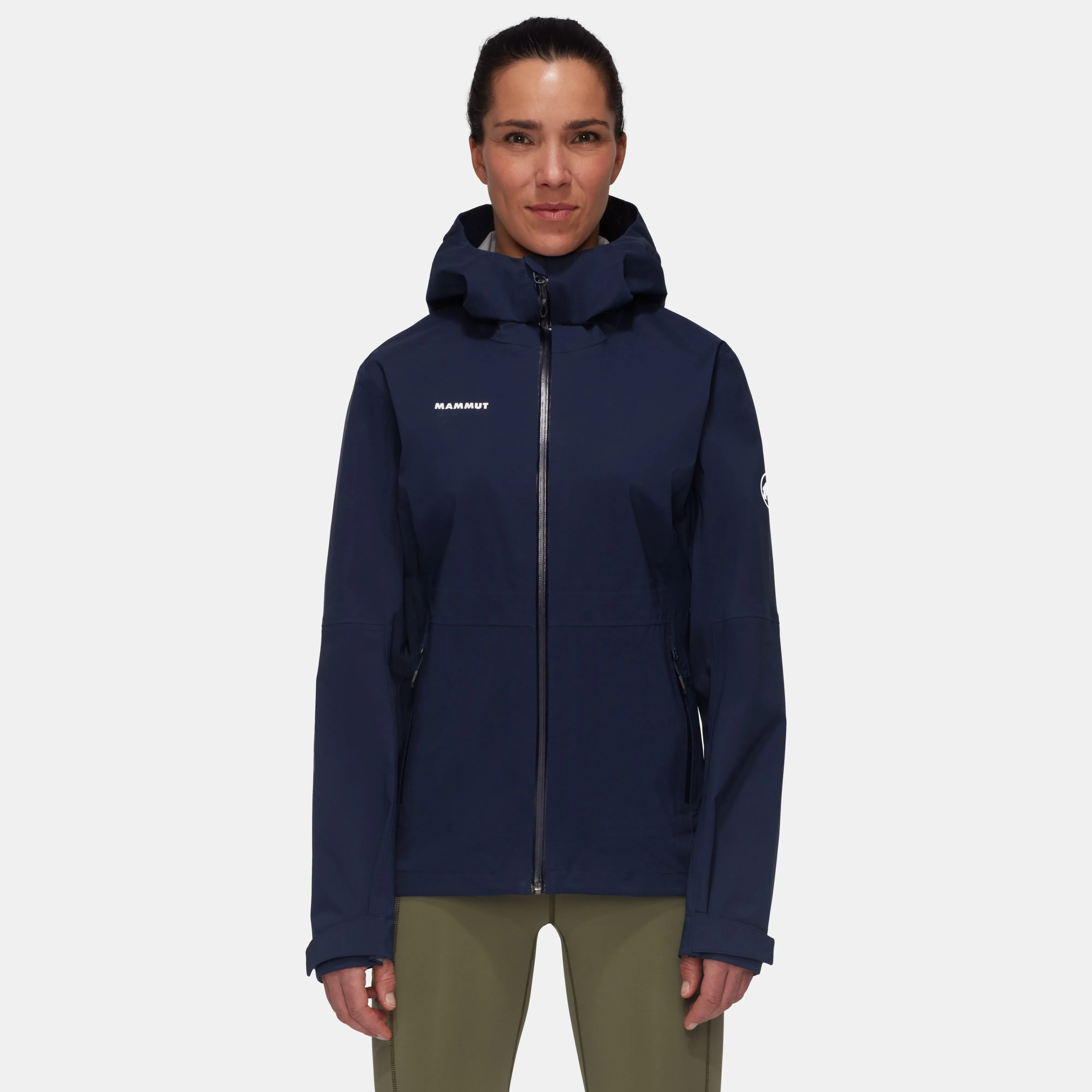 Mammut Linard Guide HS Hooded Jacket Women Marine Cheap