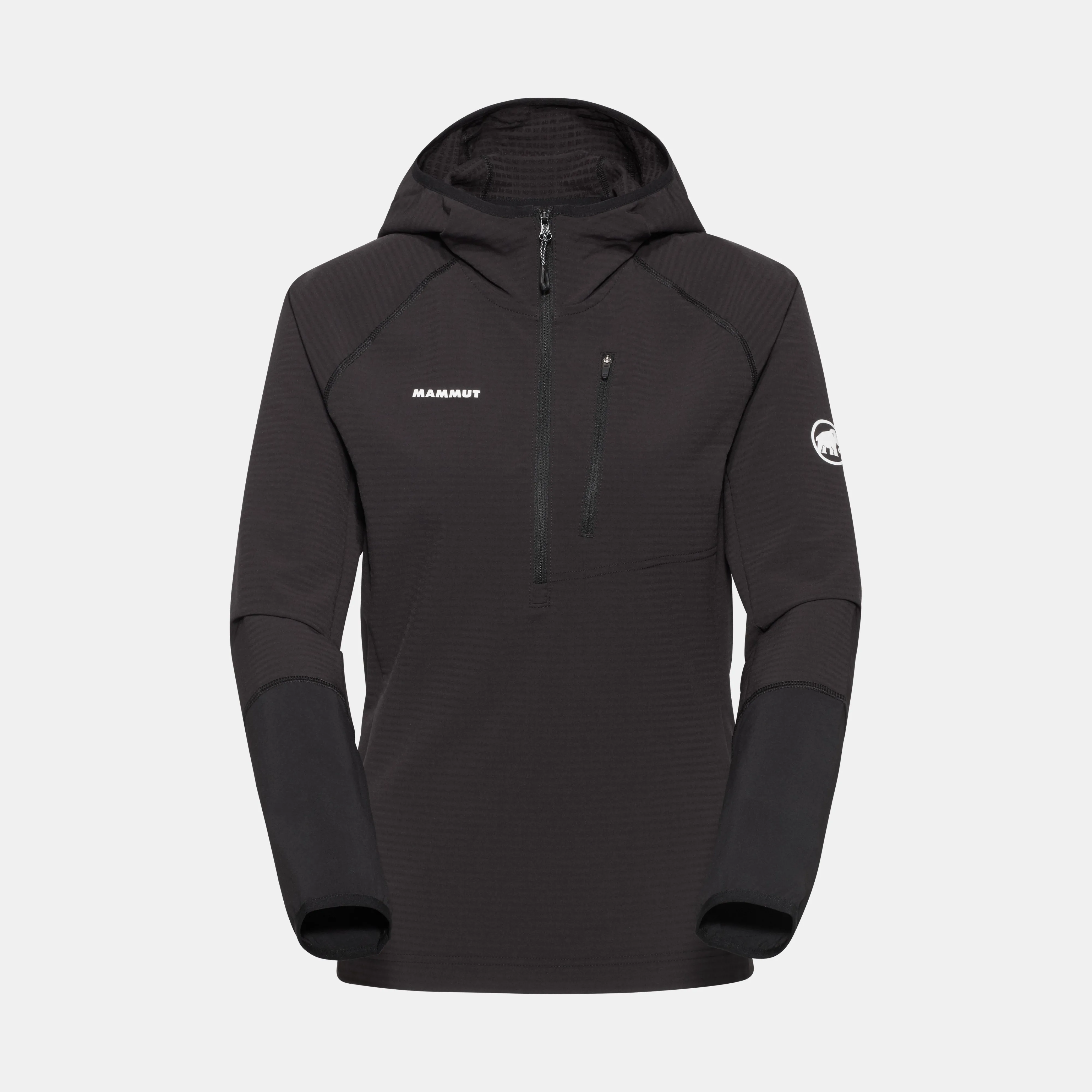 Mammut Madris Light ML Half Zip Hoody Women Black Shop