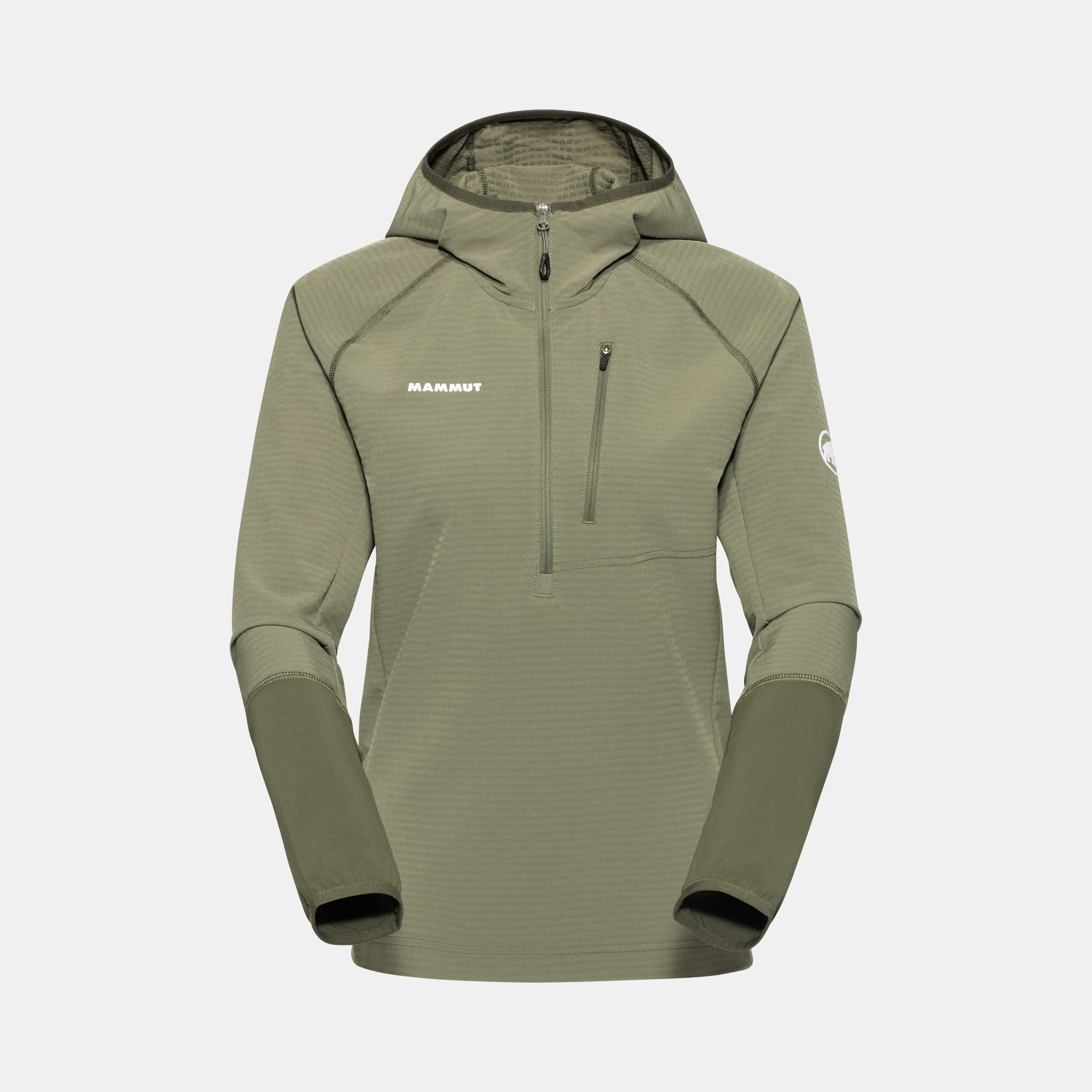 Mammut Madris Light ML Half Zip Hoody Women Marsh-darkmarsh Discount