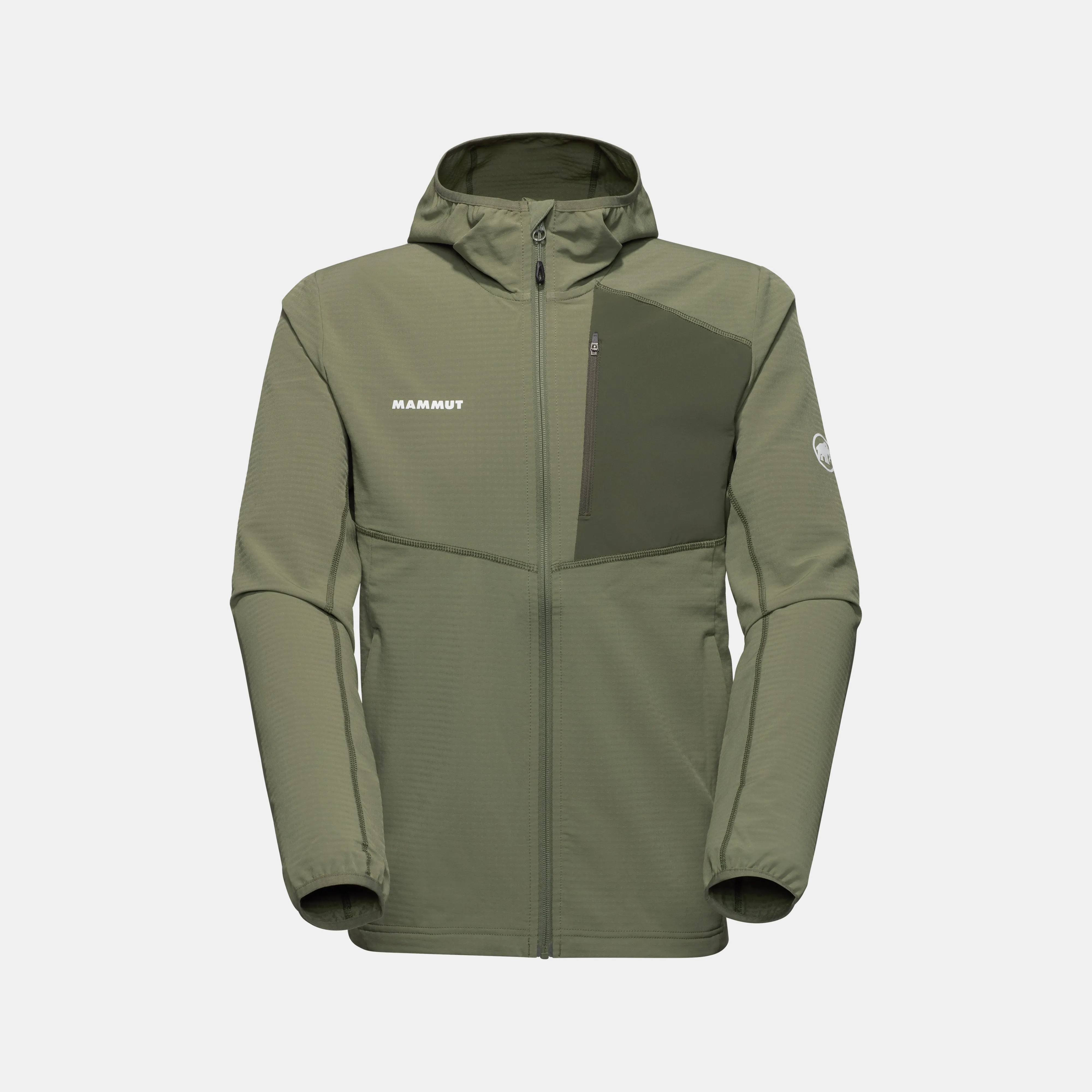 Mammut Madris Light ML Hooded Jacket Men Marsh Discount