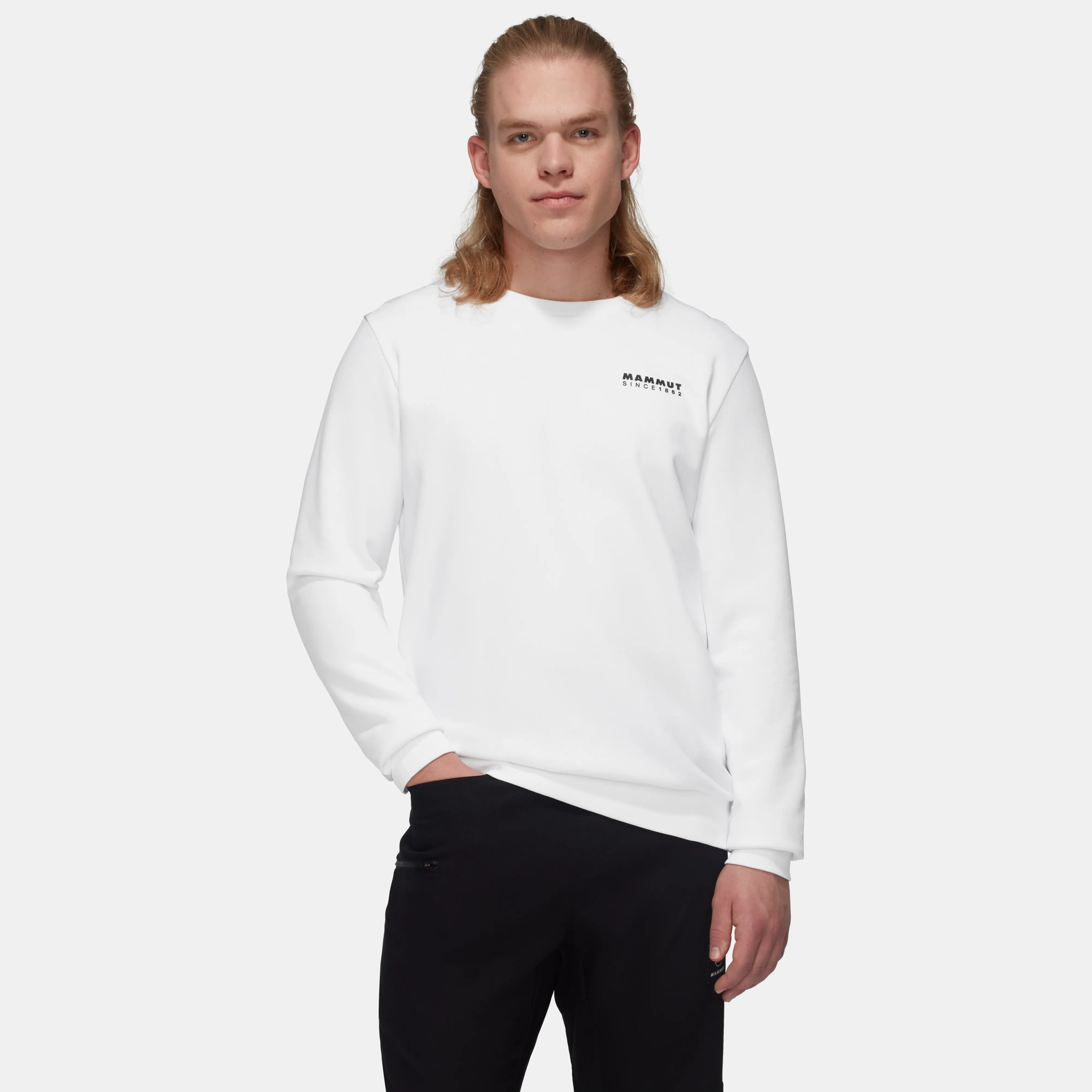 Mammut Core ML Crew Neck Men 1862 White Outlet