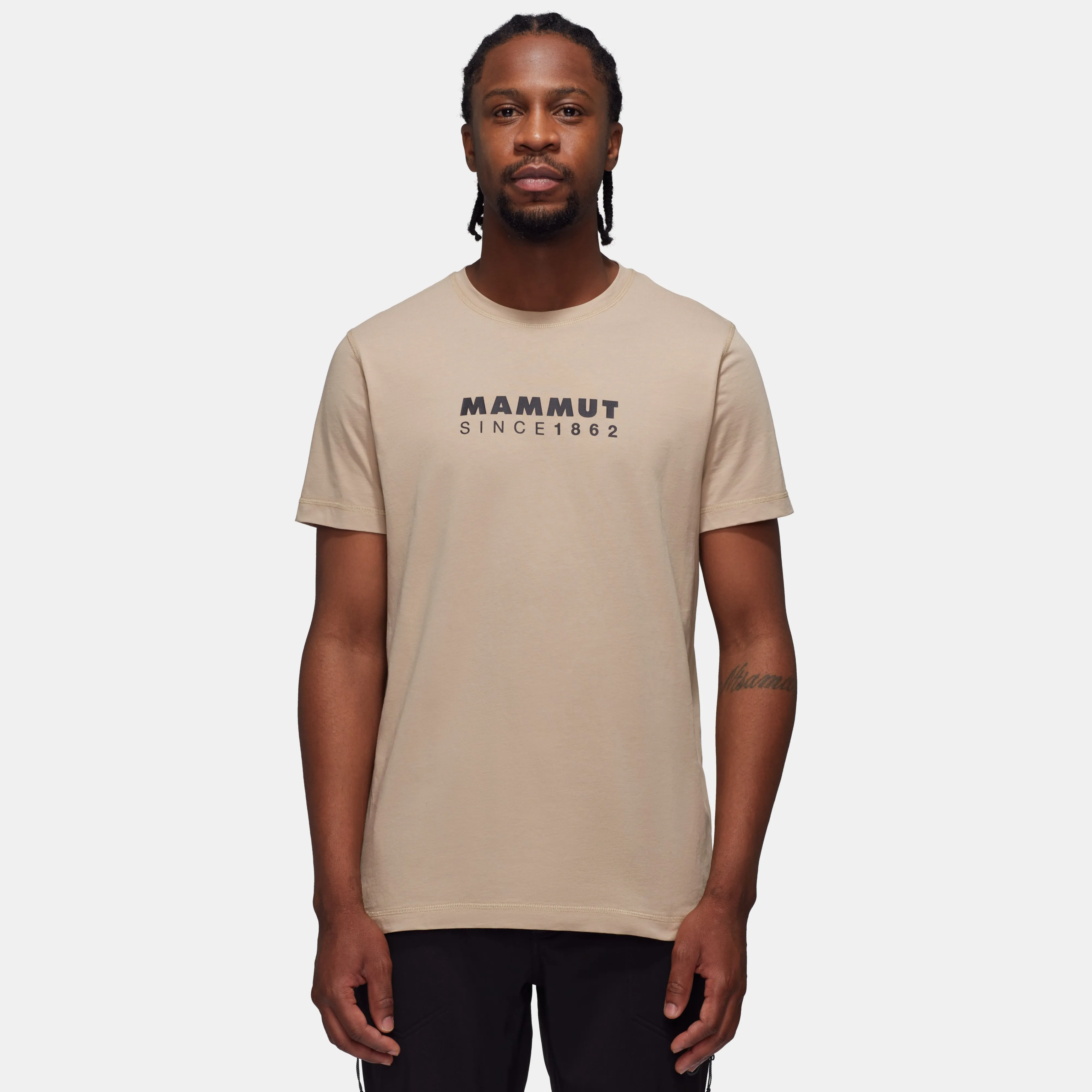 Mammut Core T-Shirt Men Logo Savannah Clearance