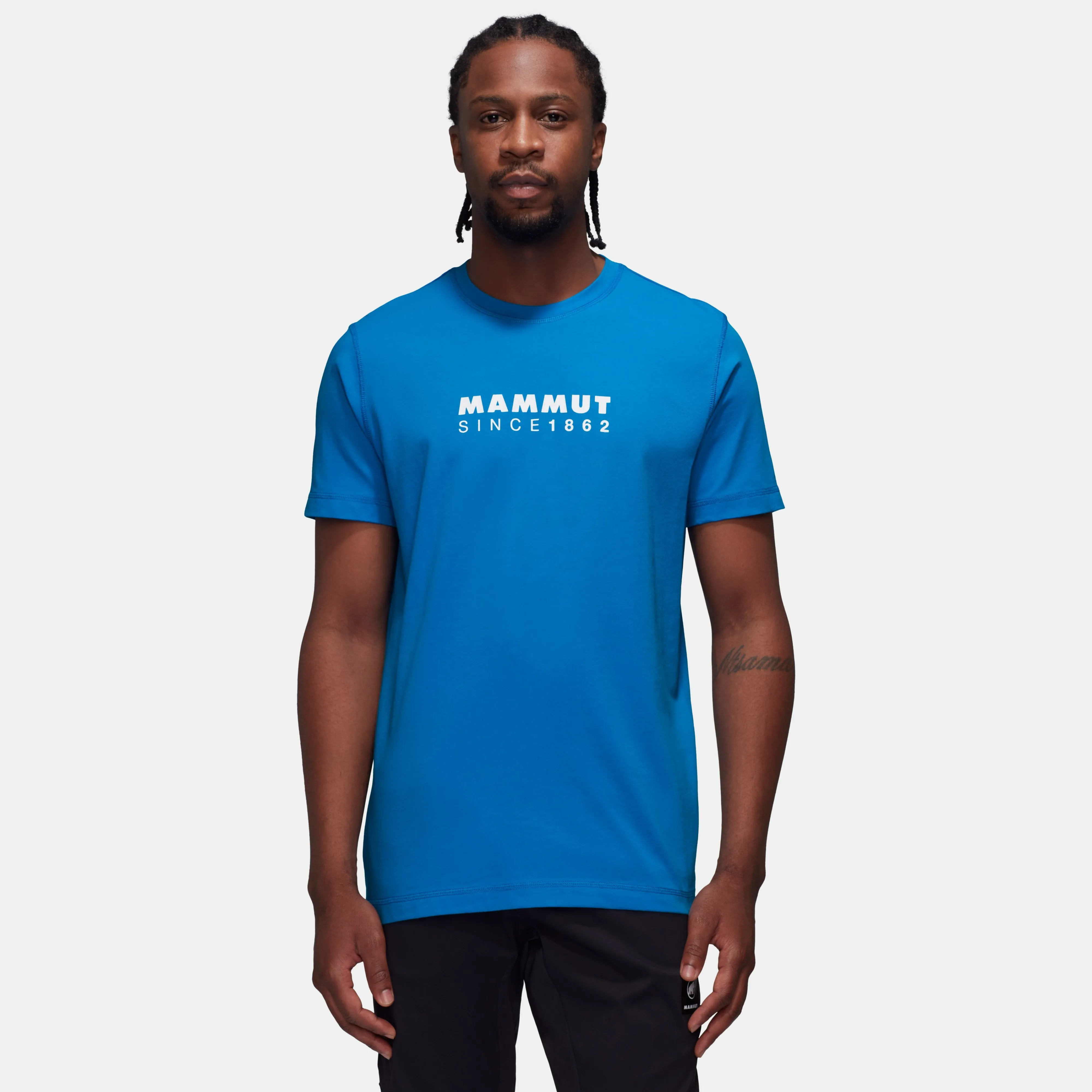 Mammut Core T-Shirt Men Logo Glacierblue Best Sale