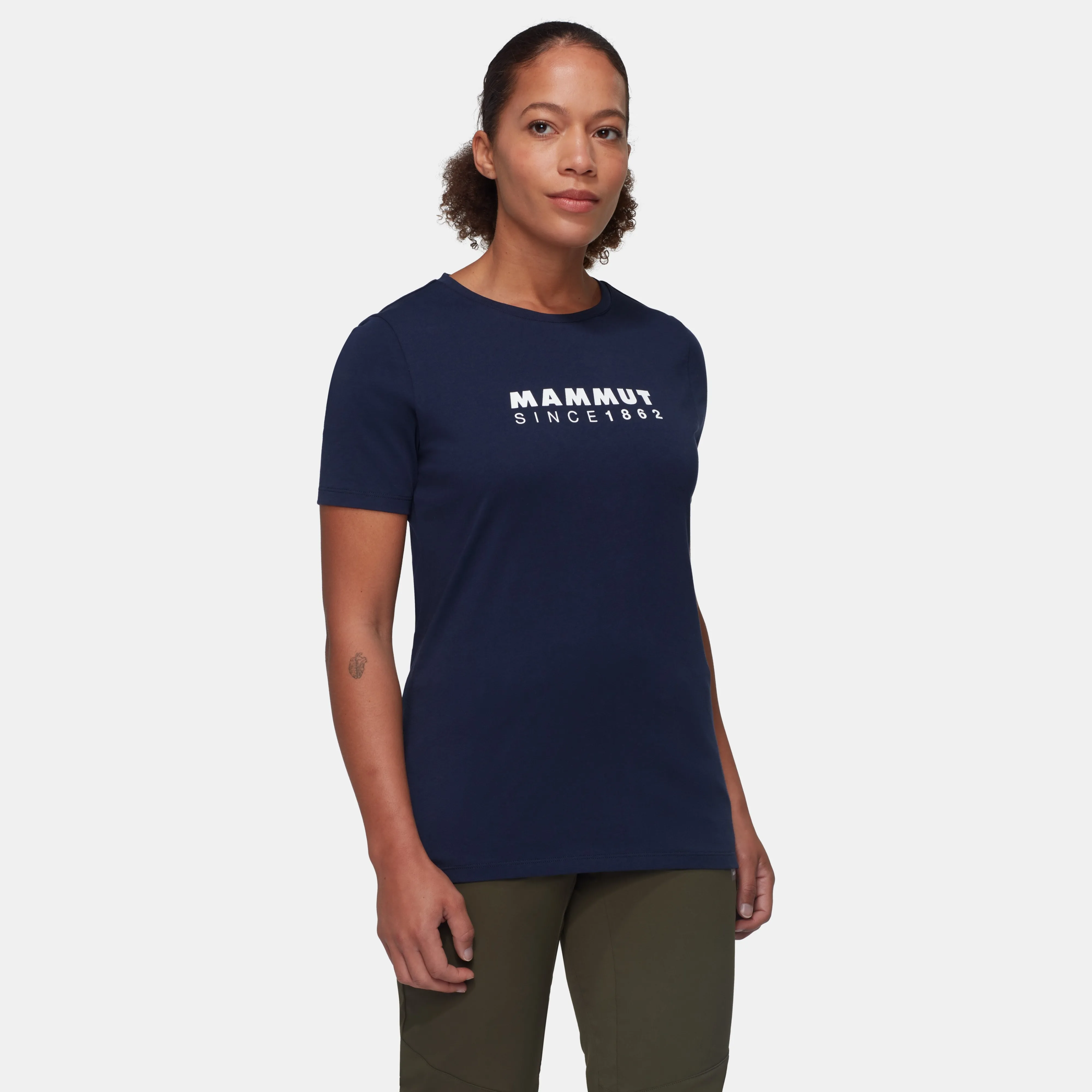 Mammut Core T-Shirt Women Logo Marine Best