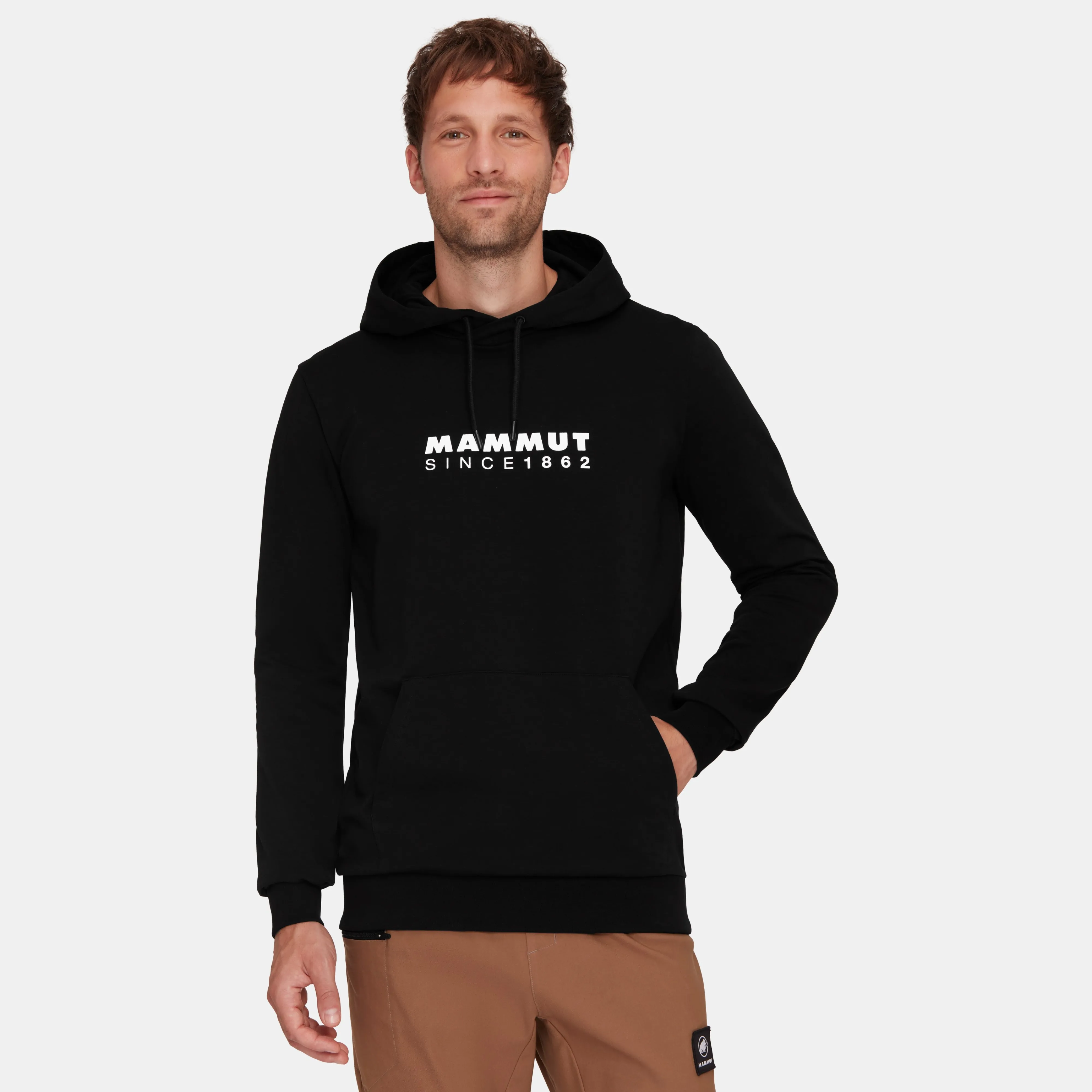 Mammut ML Hoody Men Logo Black-white Hot