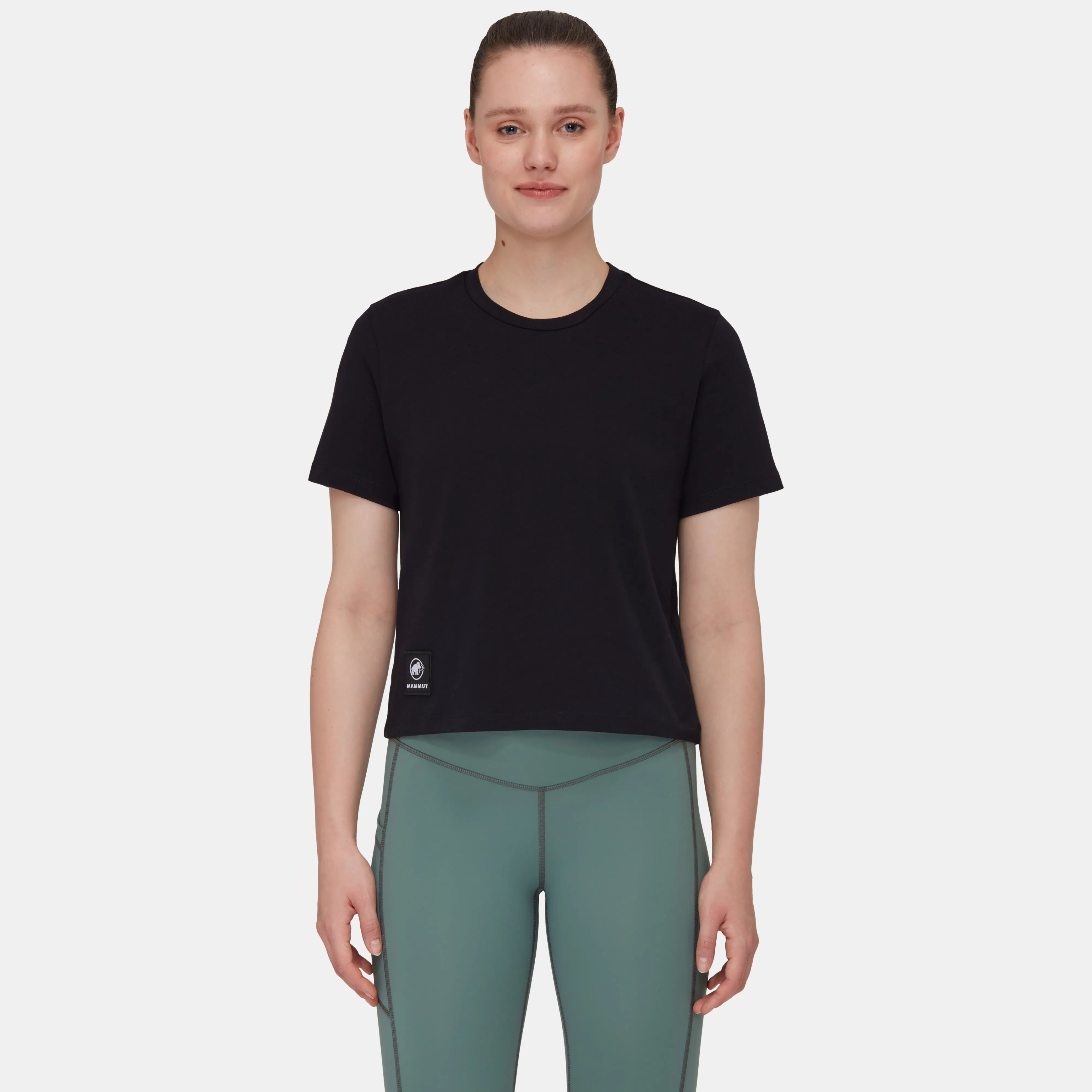 Mammut Massone T-Shirt Cropped Women Patch Black Best