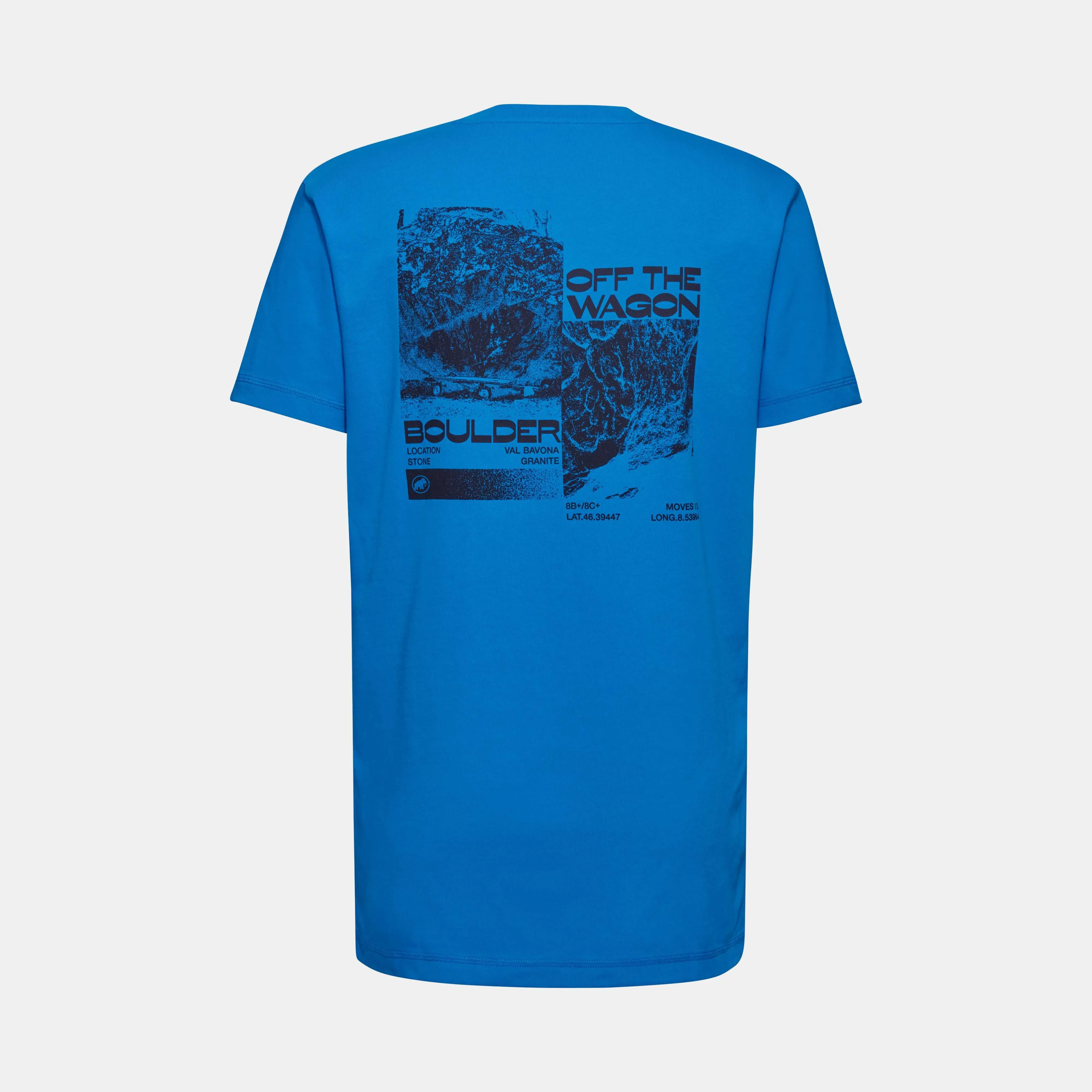 Mammut Massone T-Shirt Men Wagon Glacierblue Hot