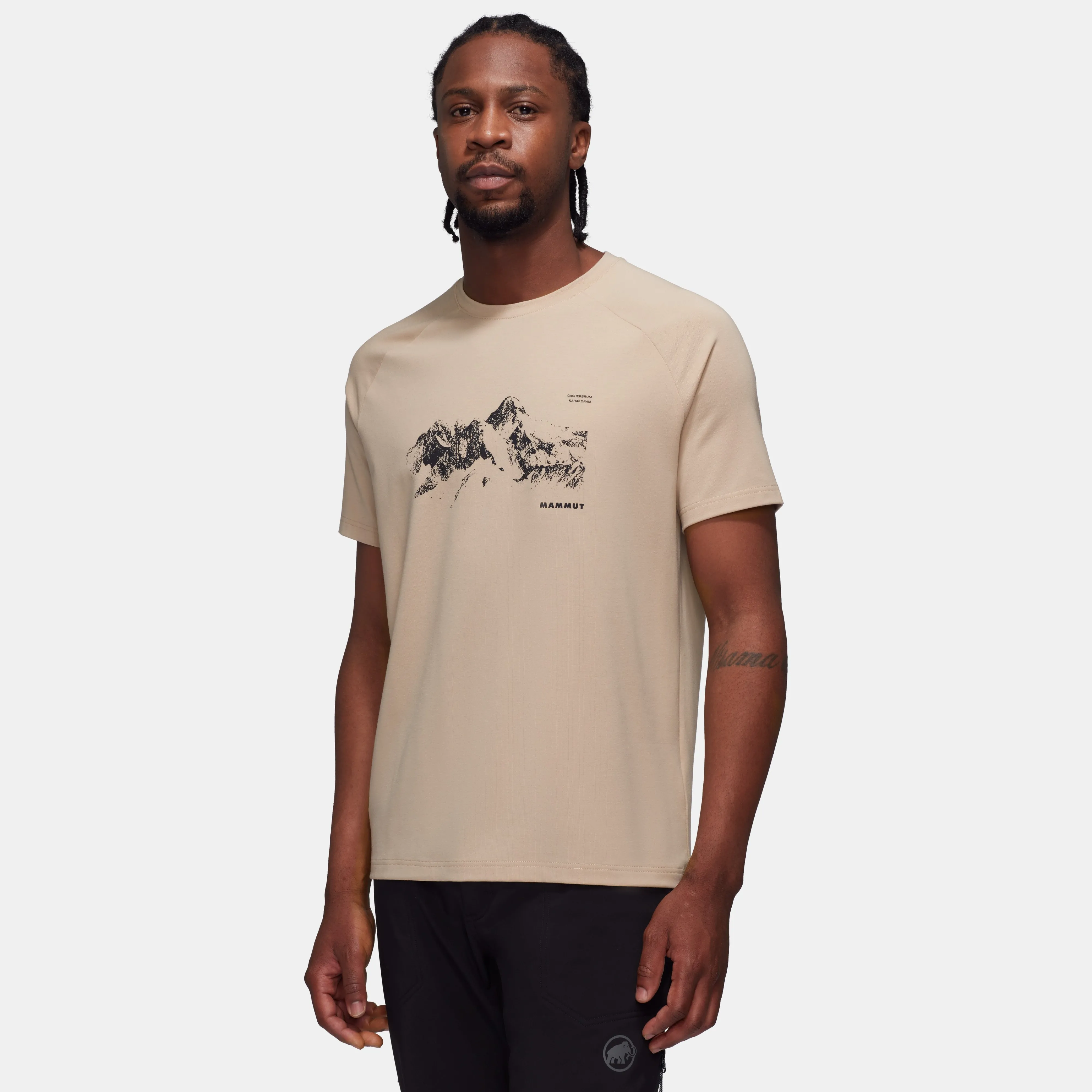 Mammut Mountain T-Shirt Men 8035m Savannah Cheap