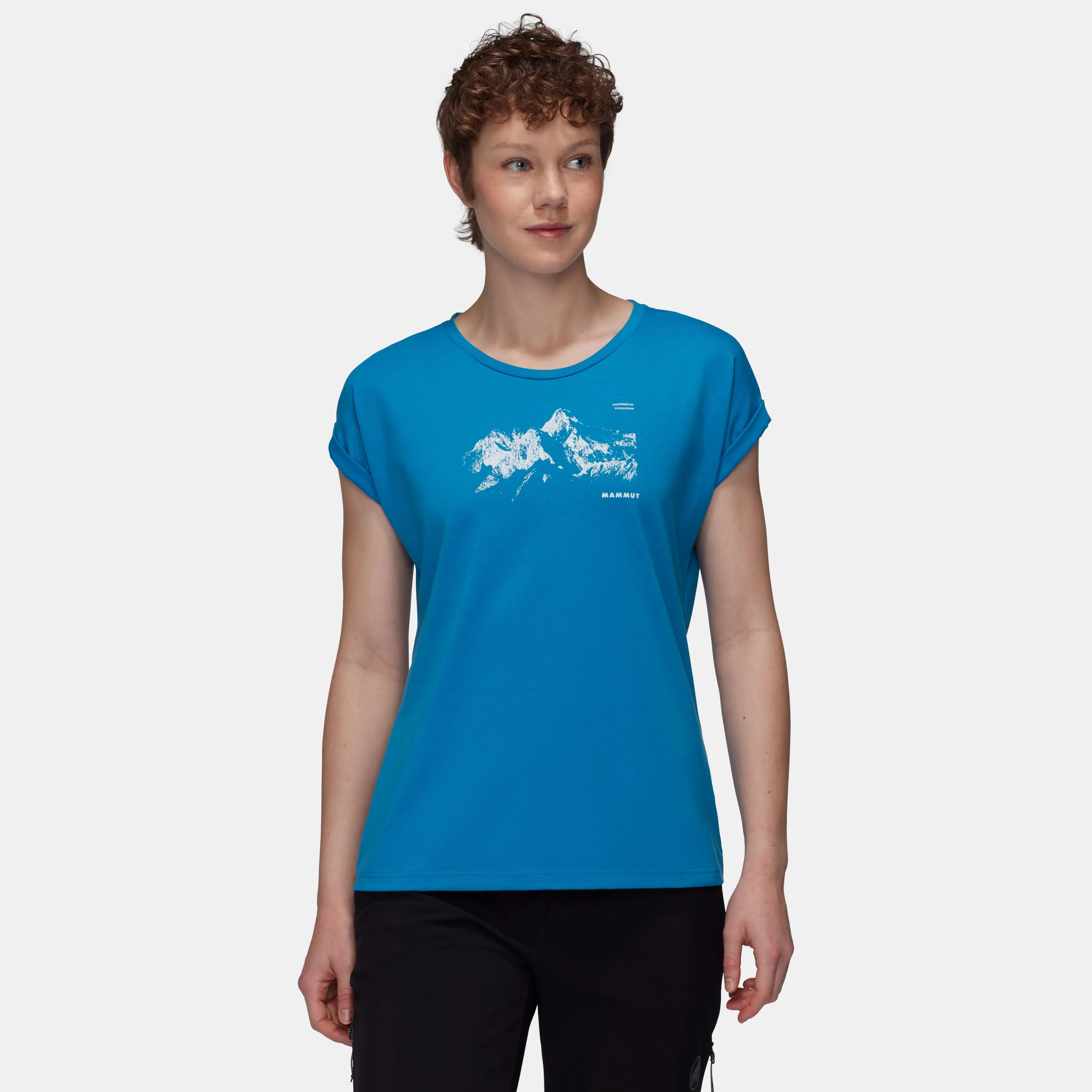 Mammut Mountain T-Shirt Women 8035m Glacierblue Flash Sale