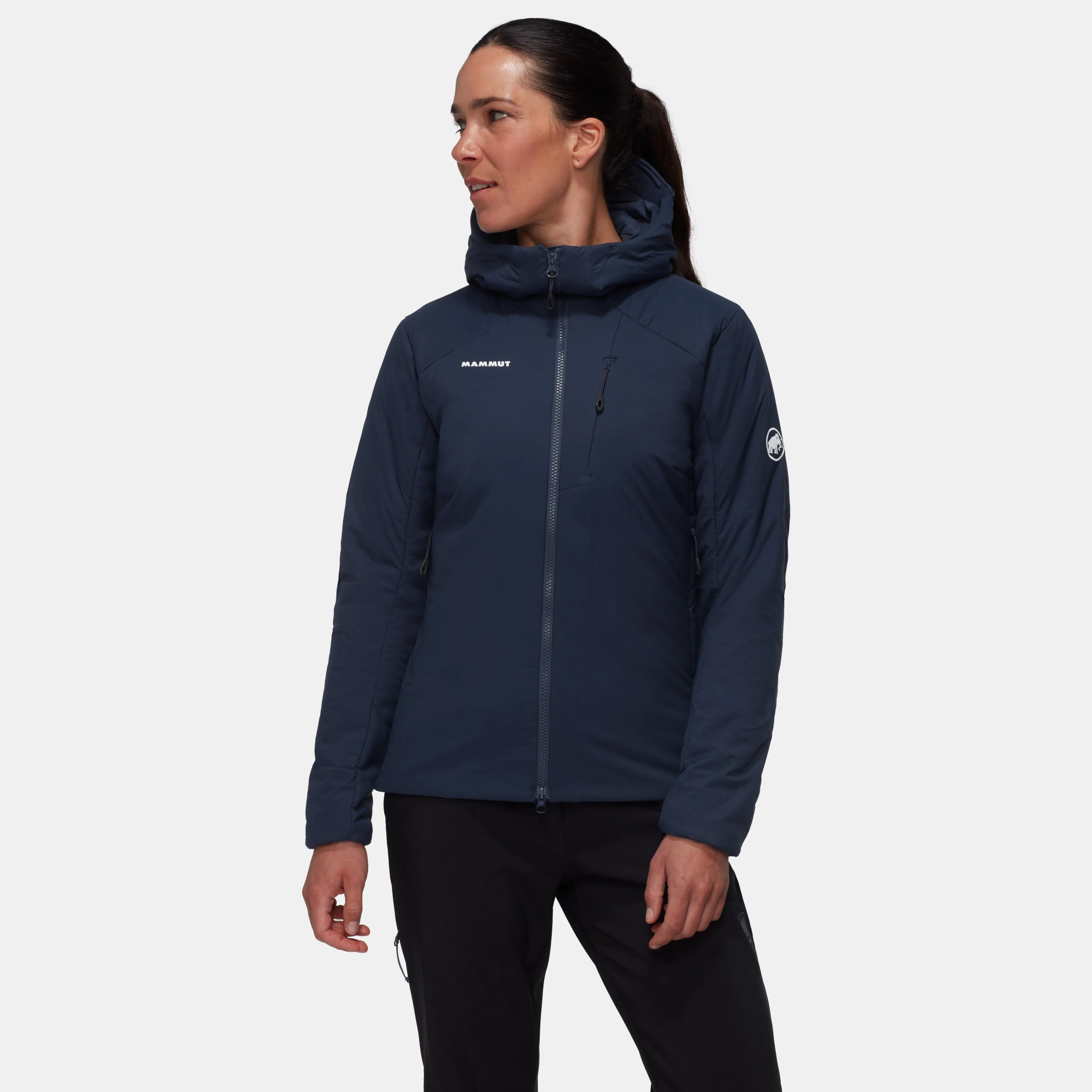 Mammut Rime IN Flex Hooded Jacket Women Marine Best Sale