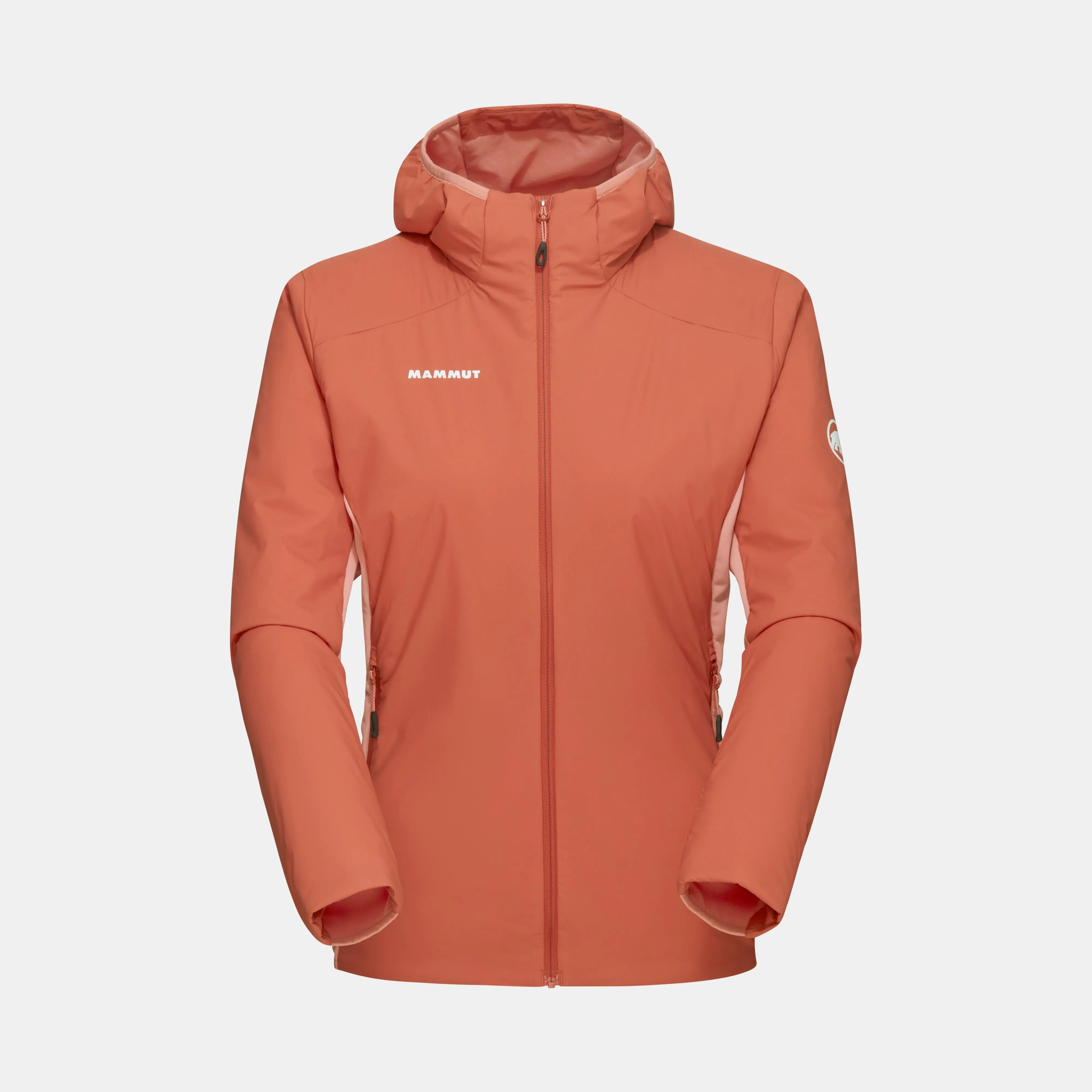 Mammut Rime Light IN Flex Hooded Jacket Women Brick-quartzdust Outlet