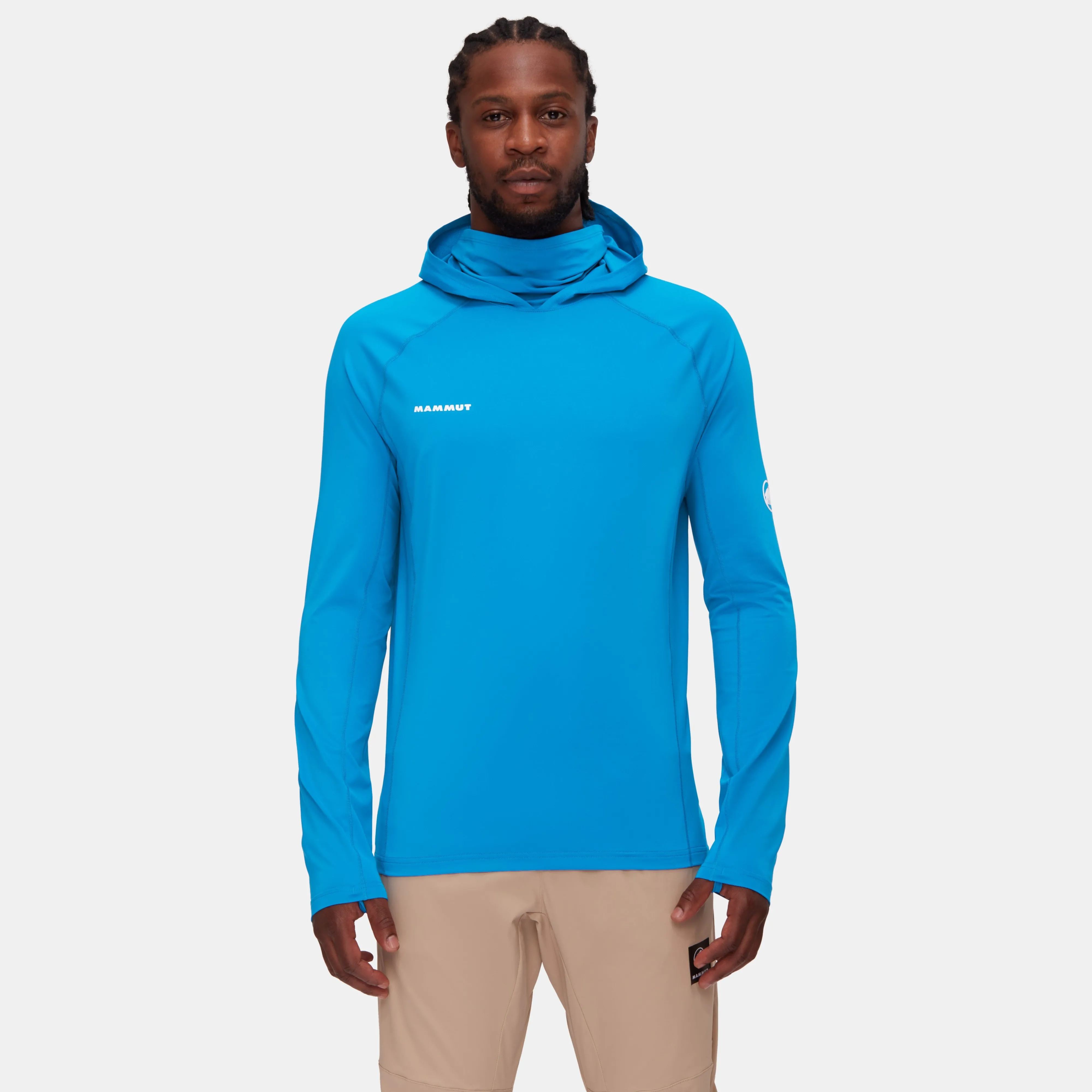 Mammut Selun FL Sun Hoody Men Glacierblue Shop