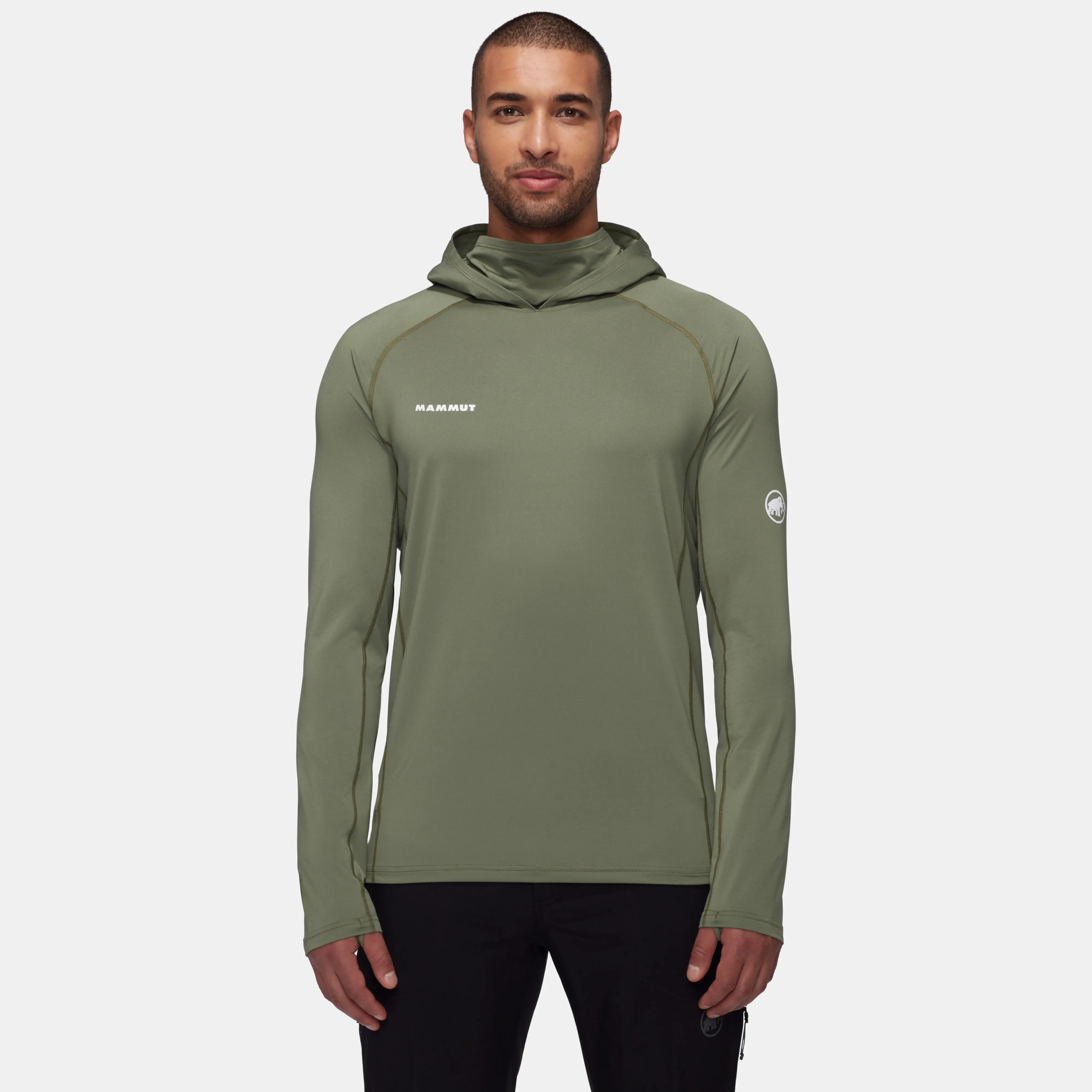 Mammut Selun FL Sun Hoody Men Marsh Outlet