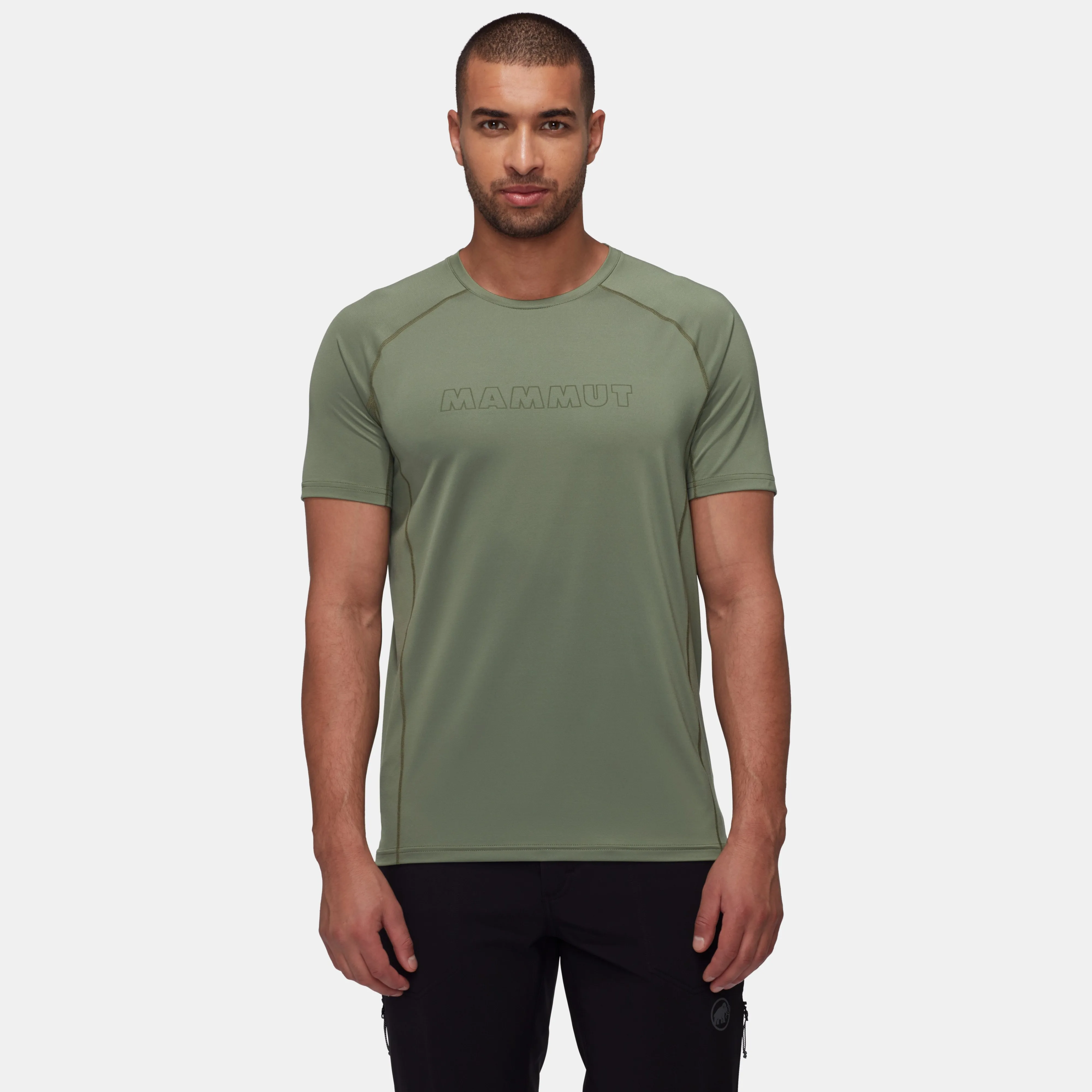 Mammut Selun FL T-Shirt Men Logo Marsh Flash Sale