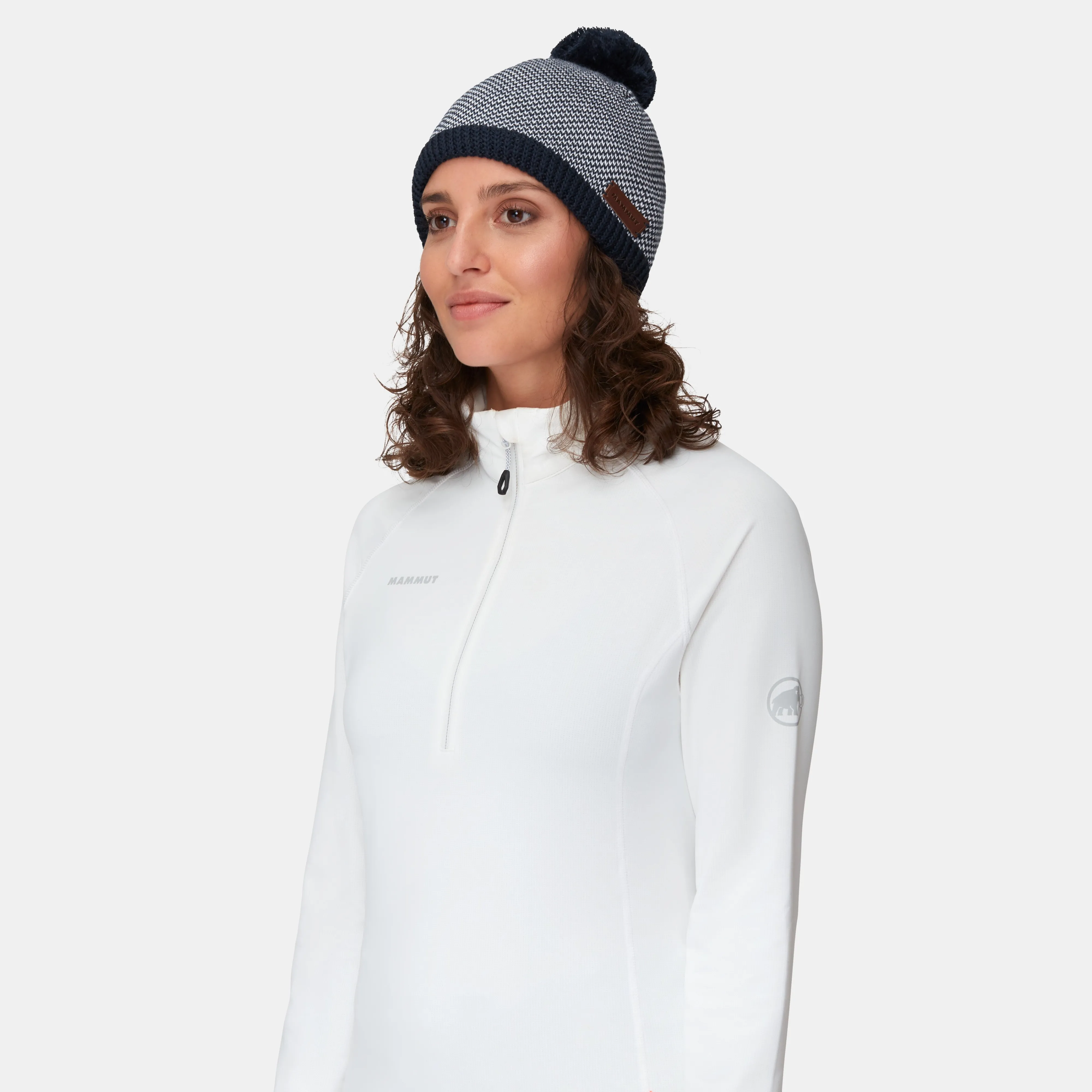 Mammut Snow Beanie Marine-white Best