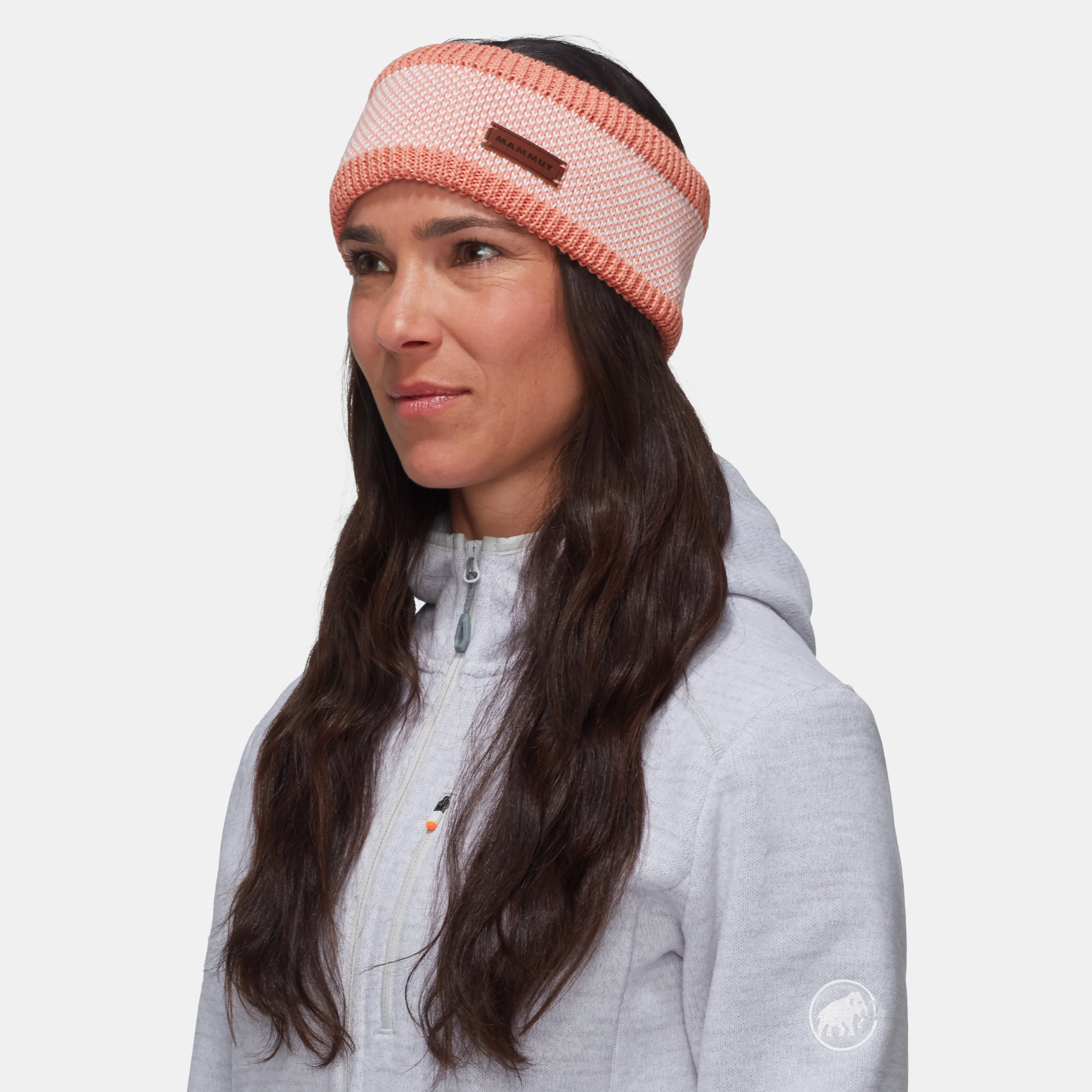 Mammut Snow Headband Quartzdust-white Fashion