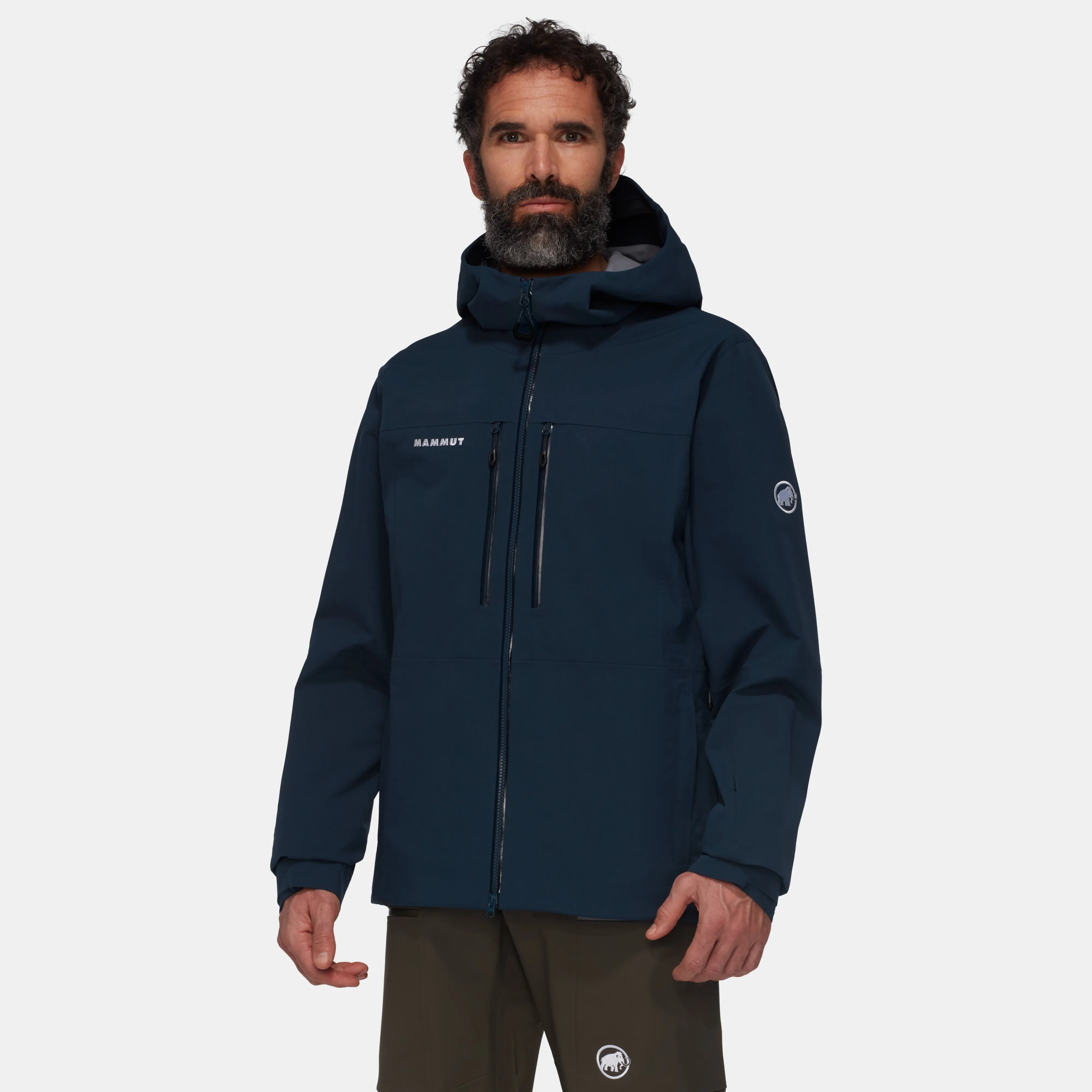 Mammut Stoney HS Hooded Jacket Men Marine Cheap