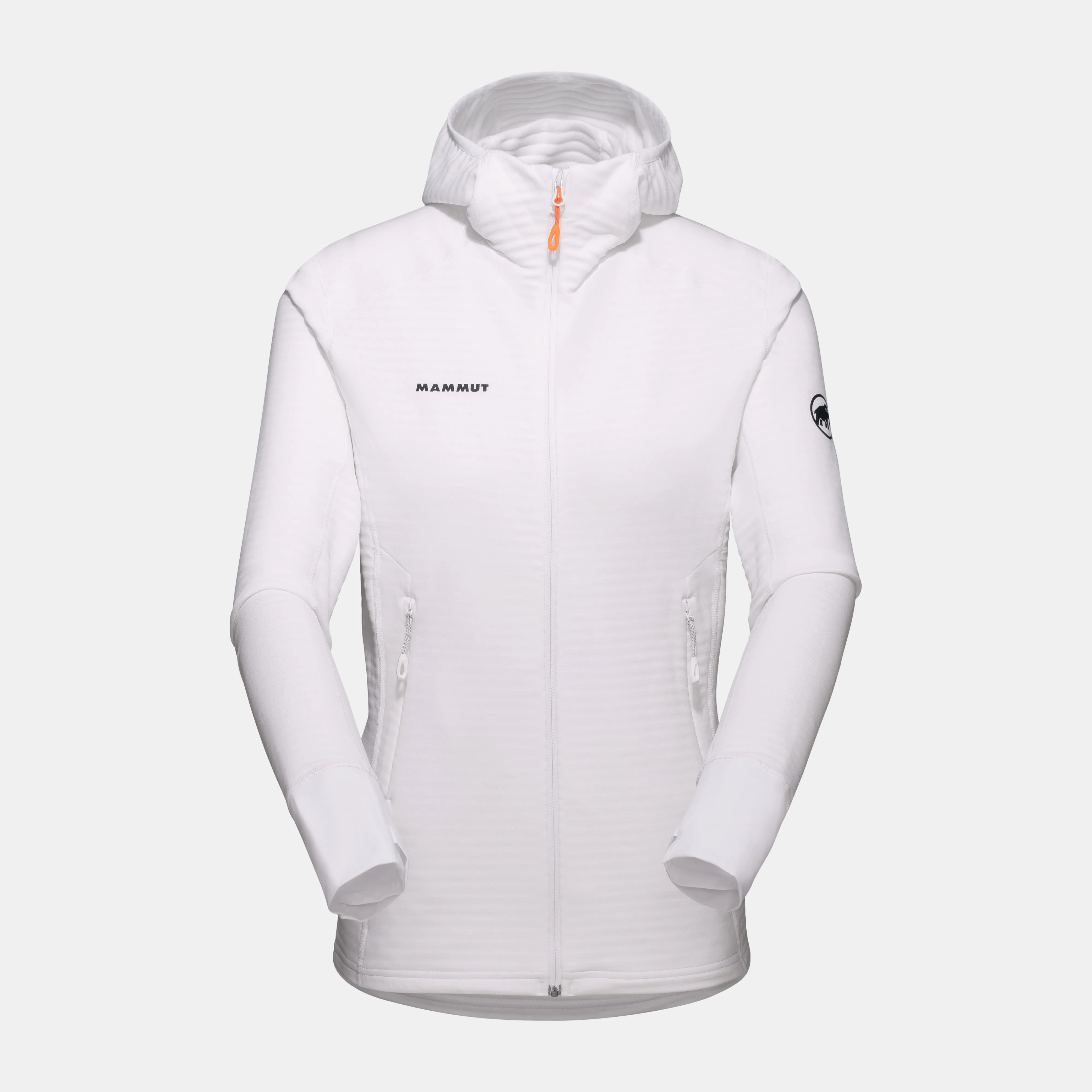 Mammut Taiss Light ML Hooded Jacket Women White Discount