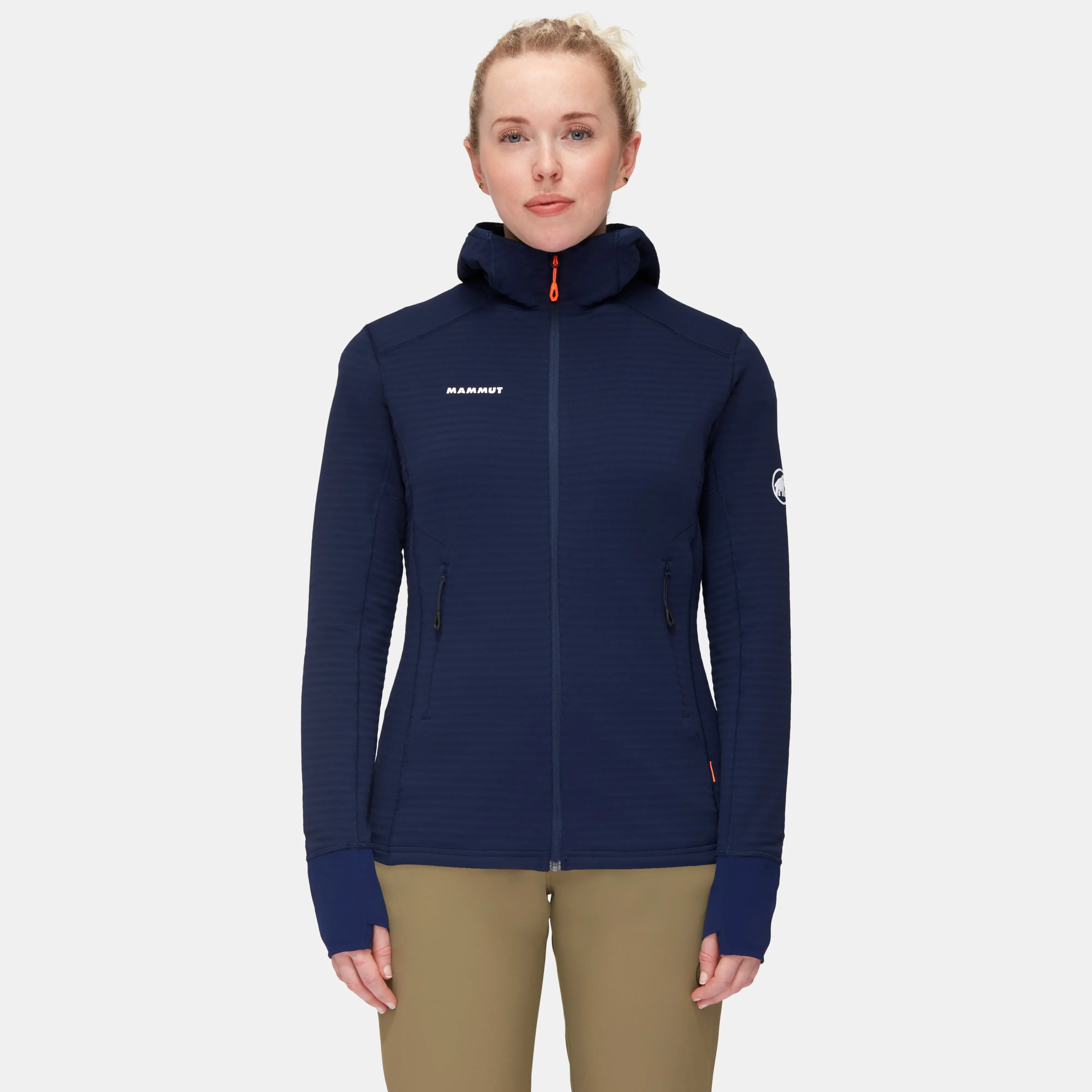 Mammut Taiss Light ML Hooded Jacket Women Marine Outlet