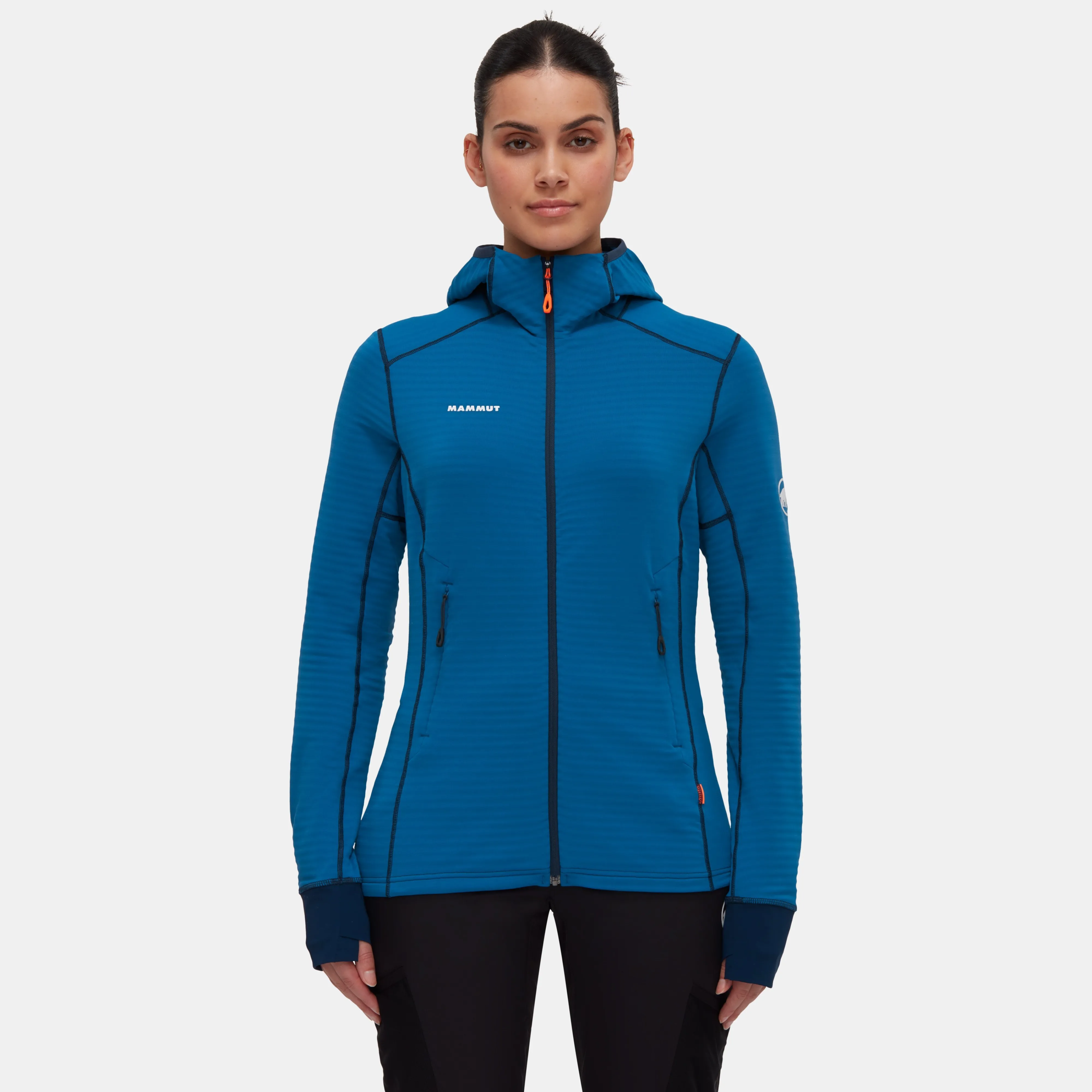 Mammut Taiss Light ML Hooded Jacket Women Deepice-marine Store