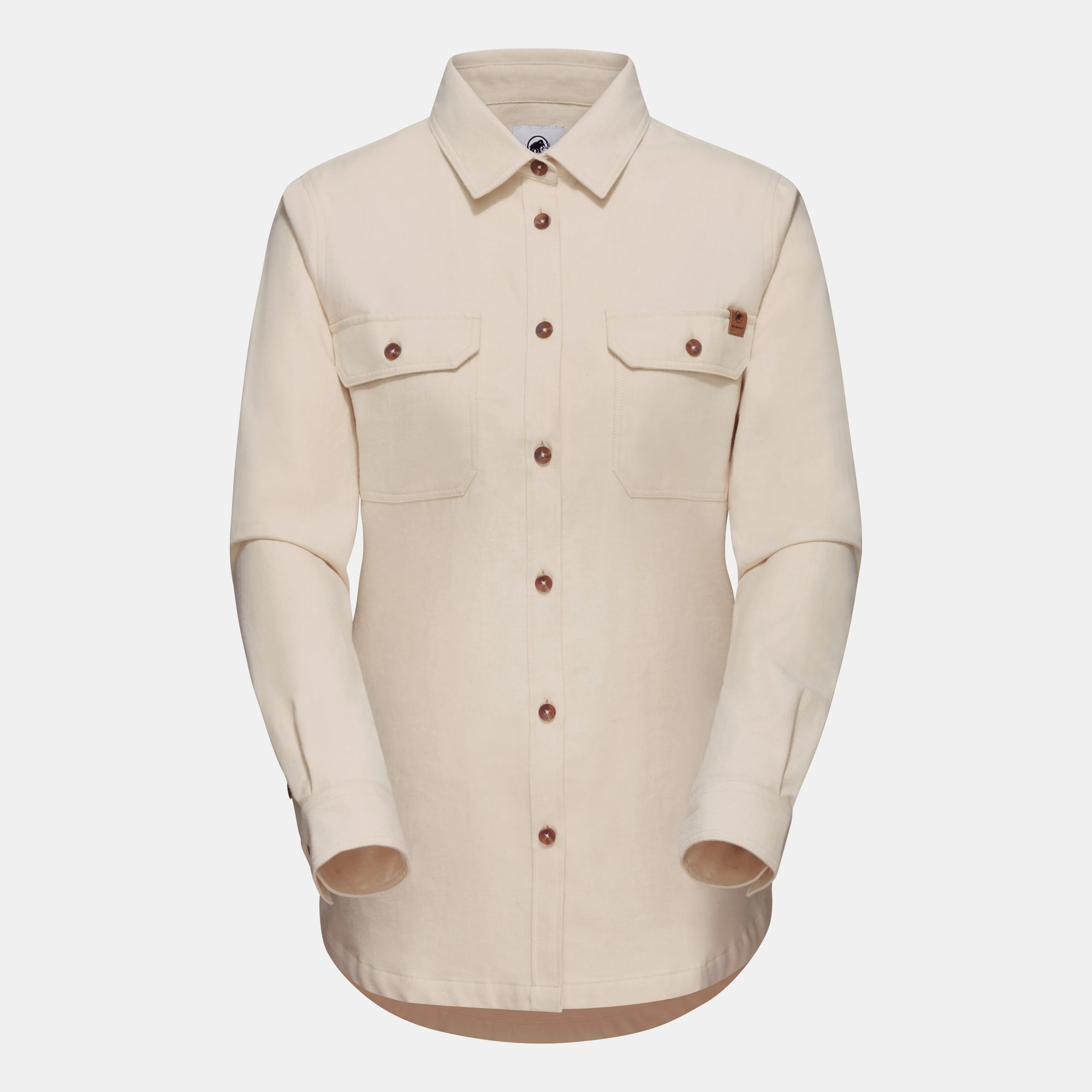 Mammut Tamaro Undyed Longsleeve Shirt Women Lightbrown Outlet